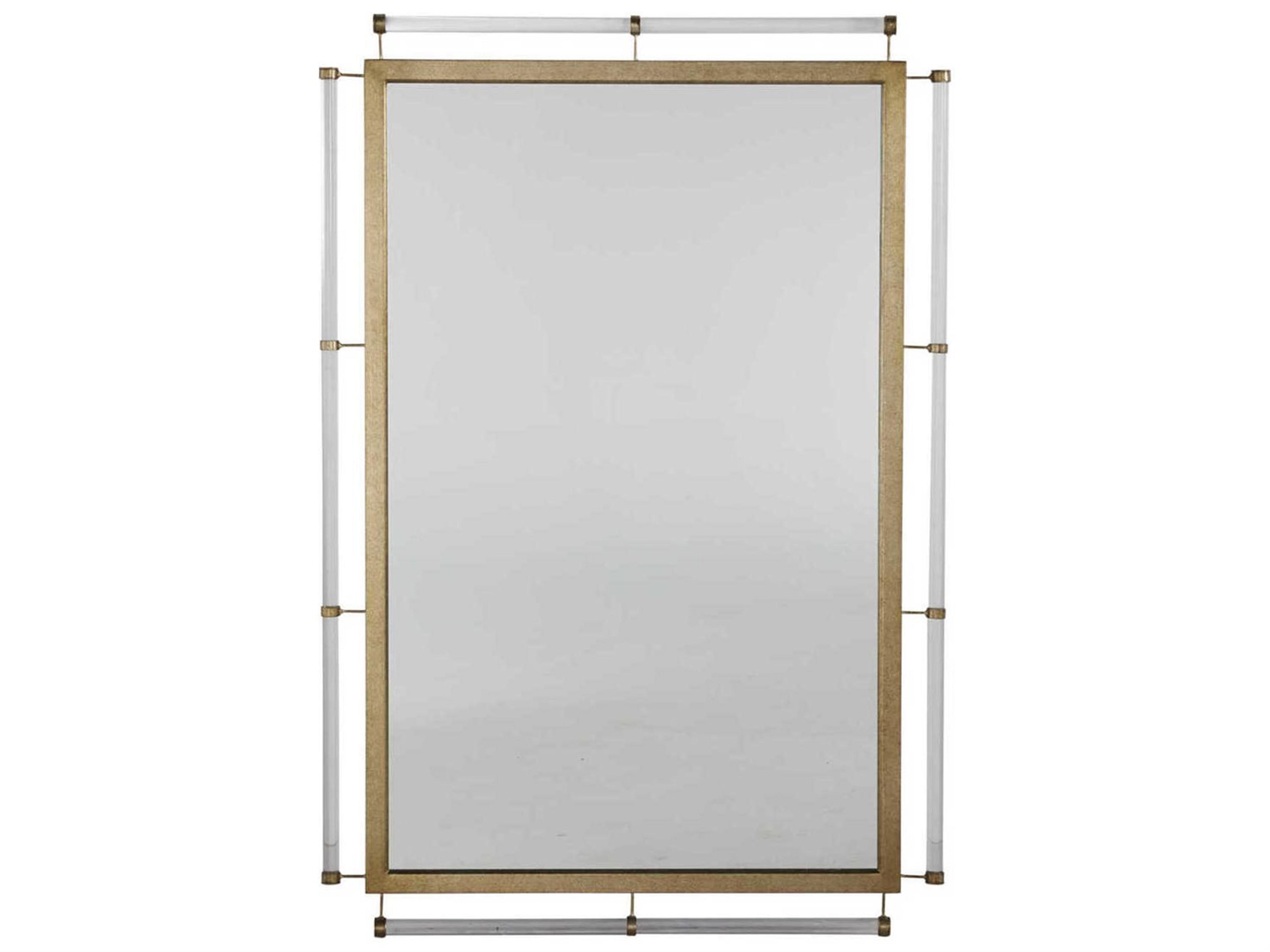 Gabby Diana Aged Pine Rectangular Wall Mirror