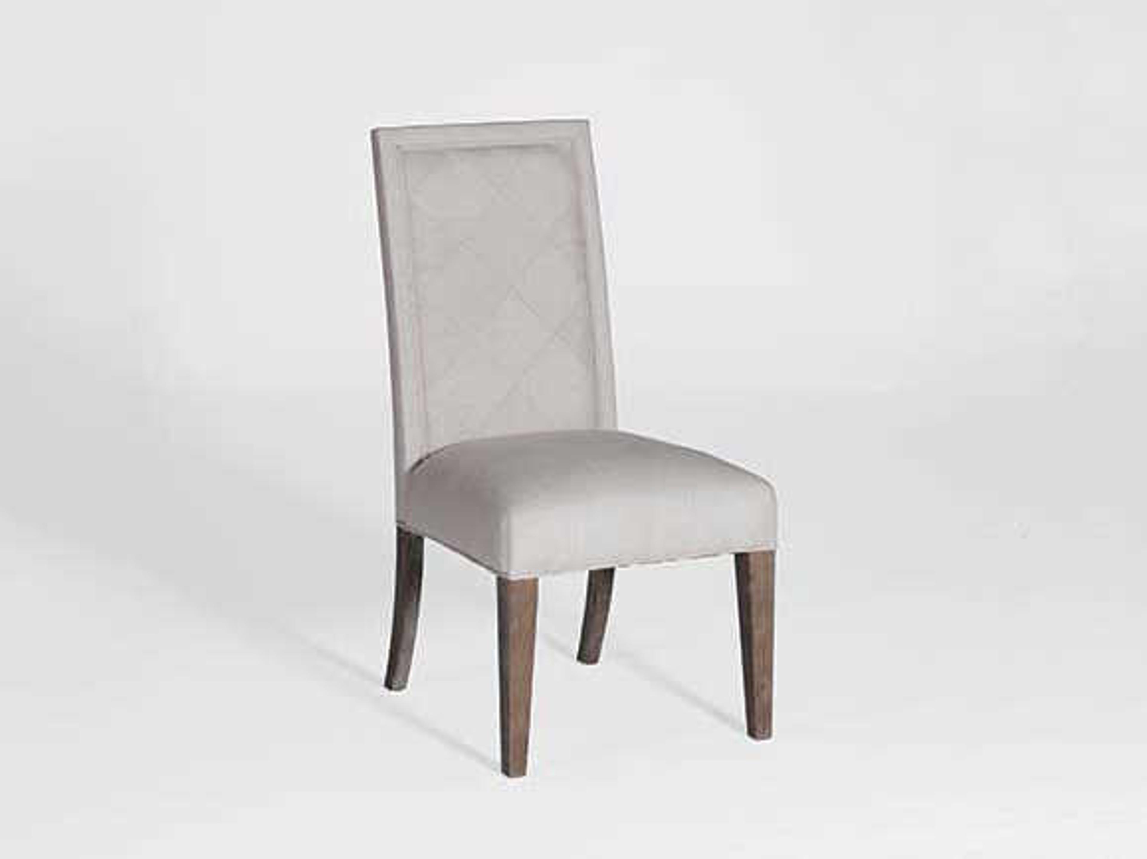 Gabby Verona Oak Wood Upholstered Side Dining Chair