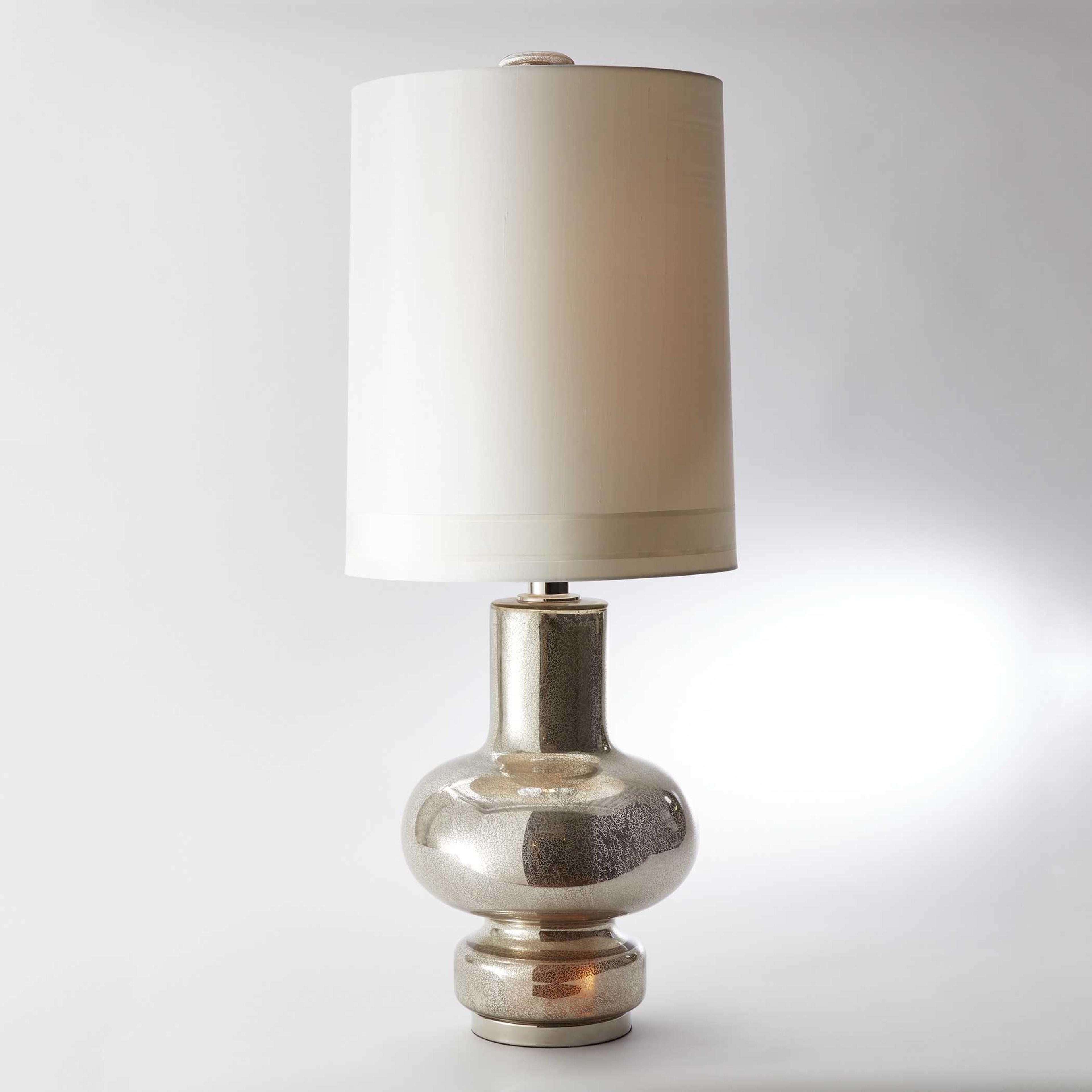 Global Views Inner Light Nickel Buffet Lamp