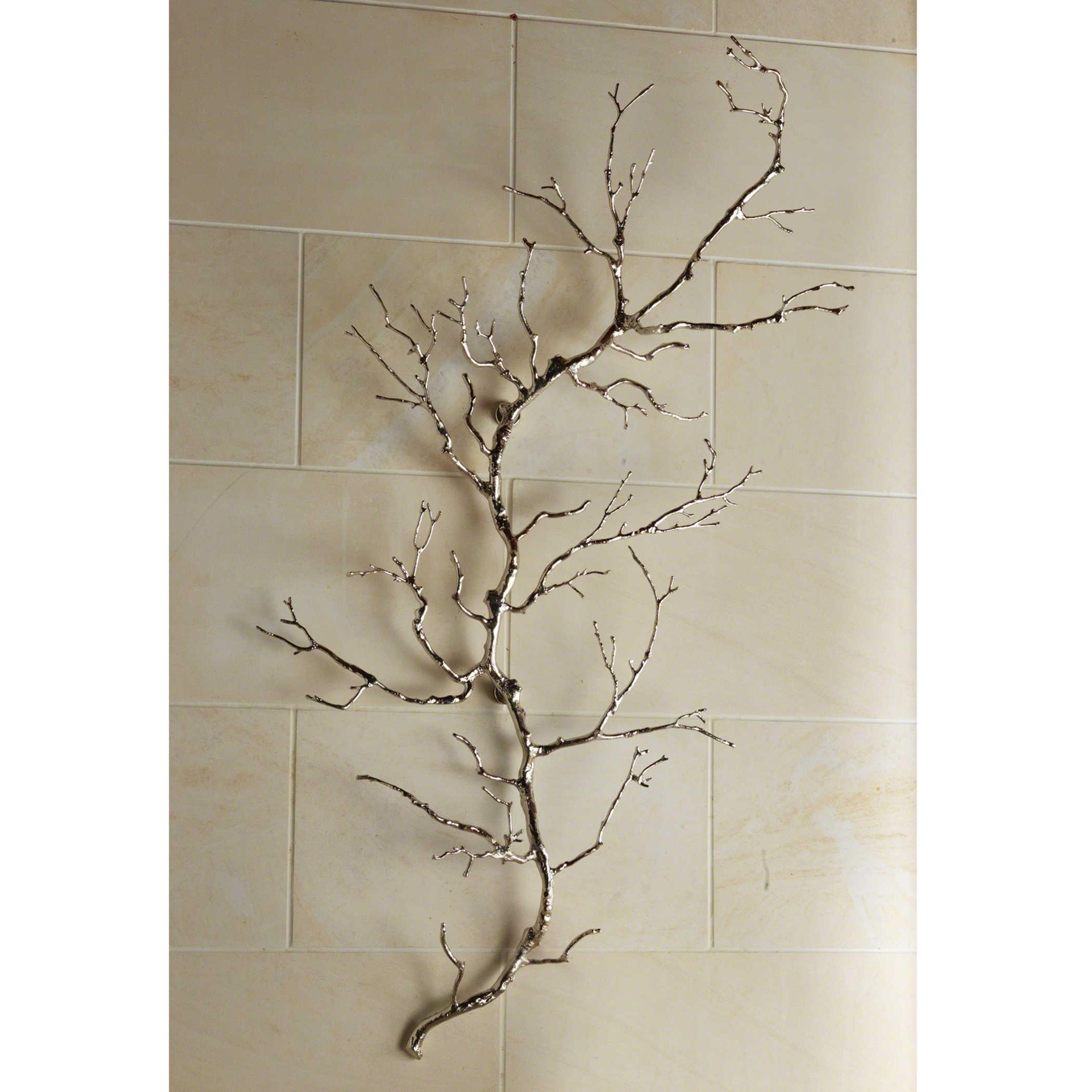 Global Views Nickel Twig Wall Art