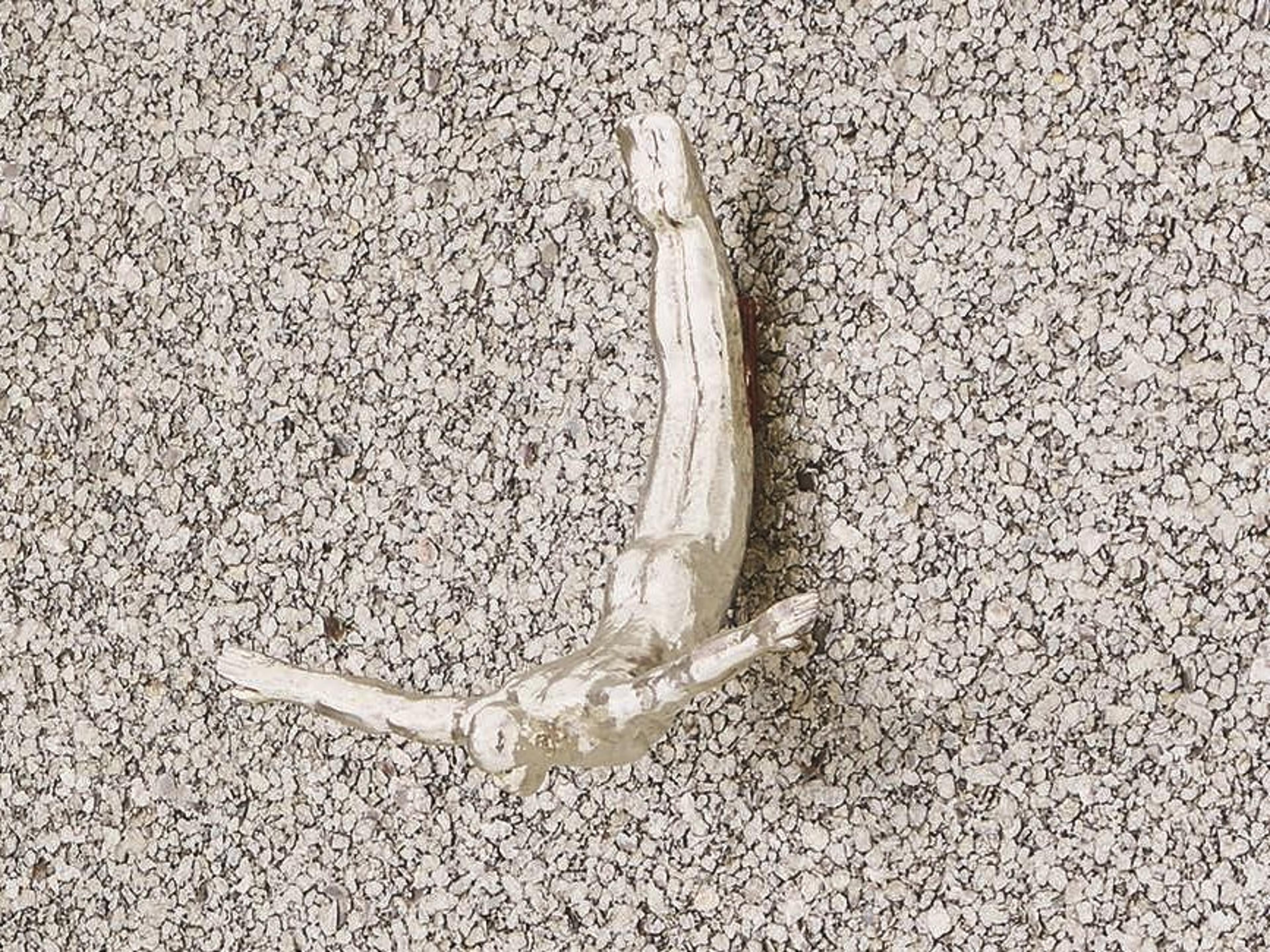 Global Views Nickel Wall Diver Metal Wall Art