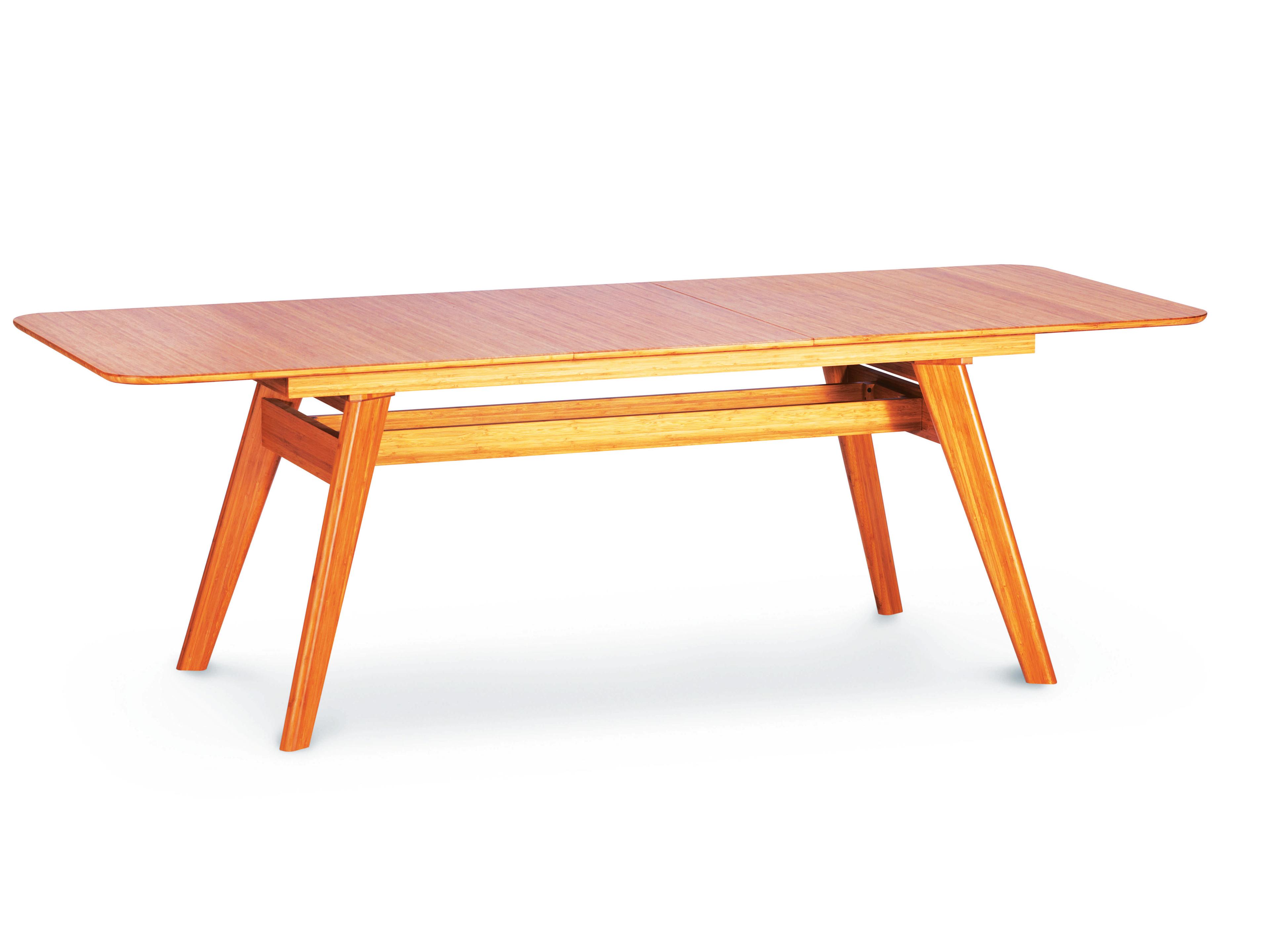 Greenington Currant Extendable Rectangular Wood Caramelized Dining Table