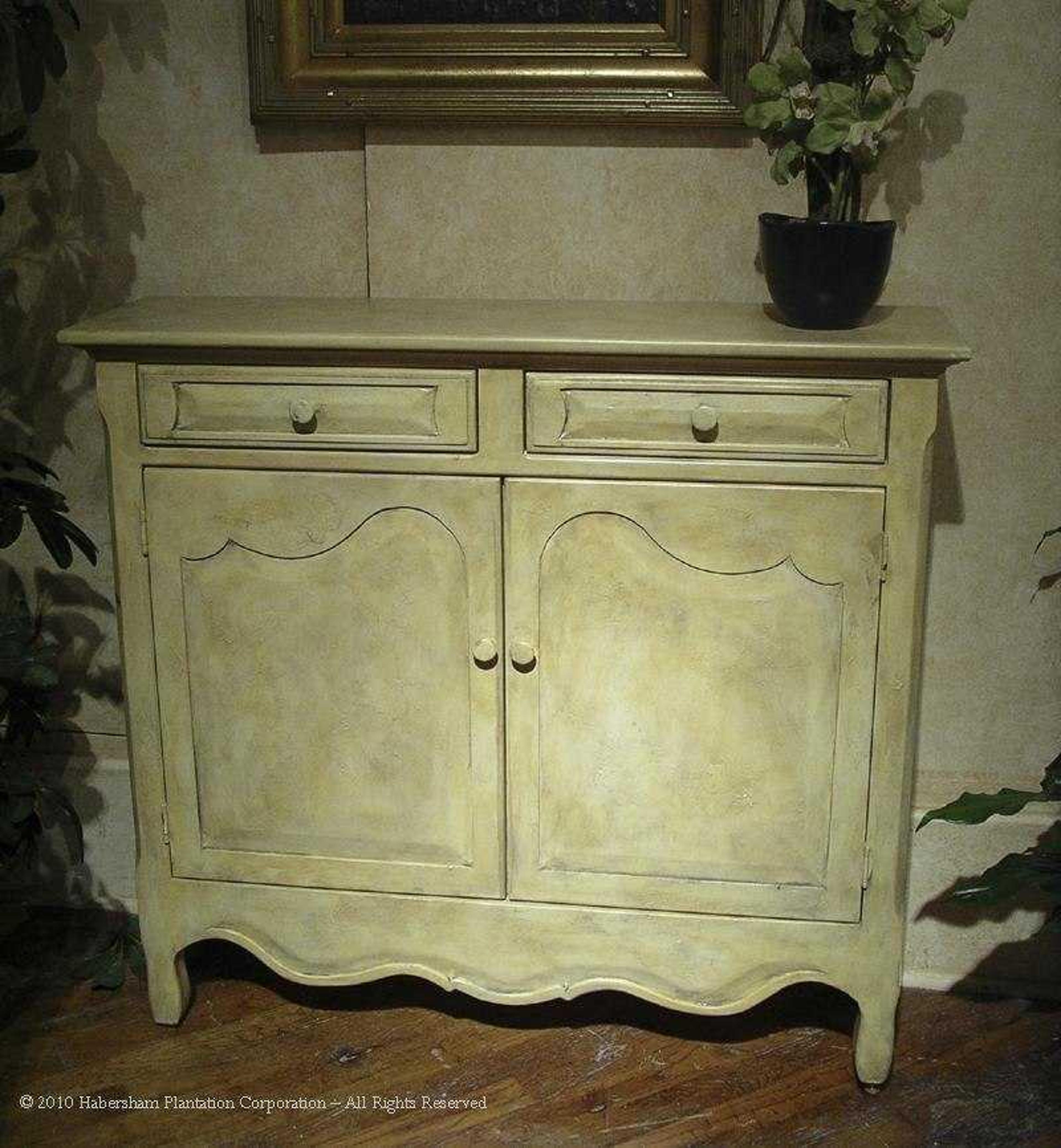 Habersham French Cottage White Accent Chest