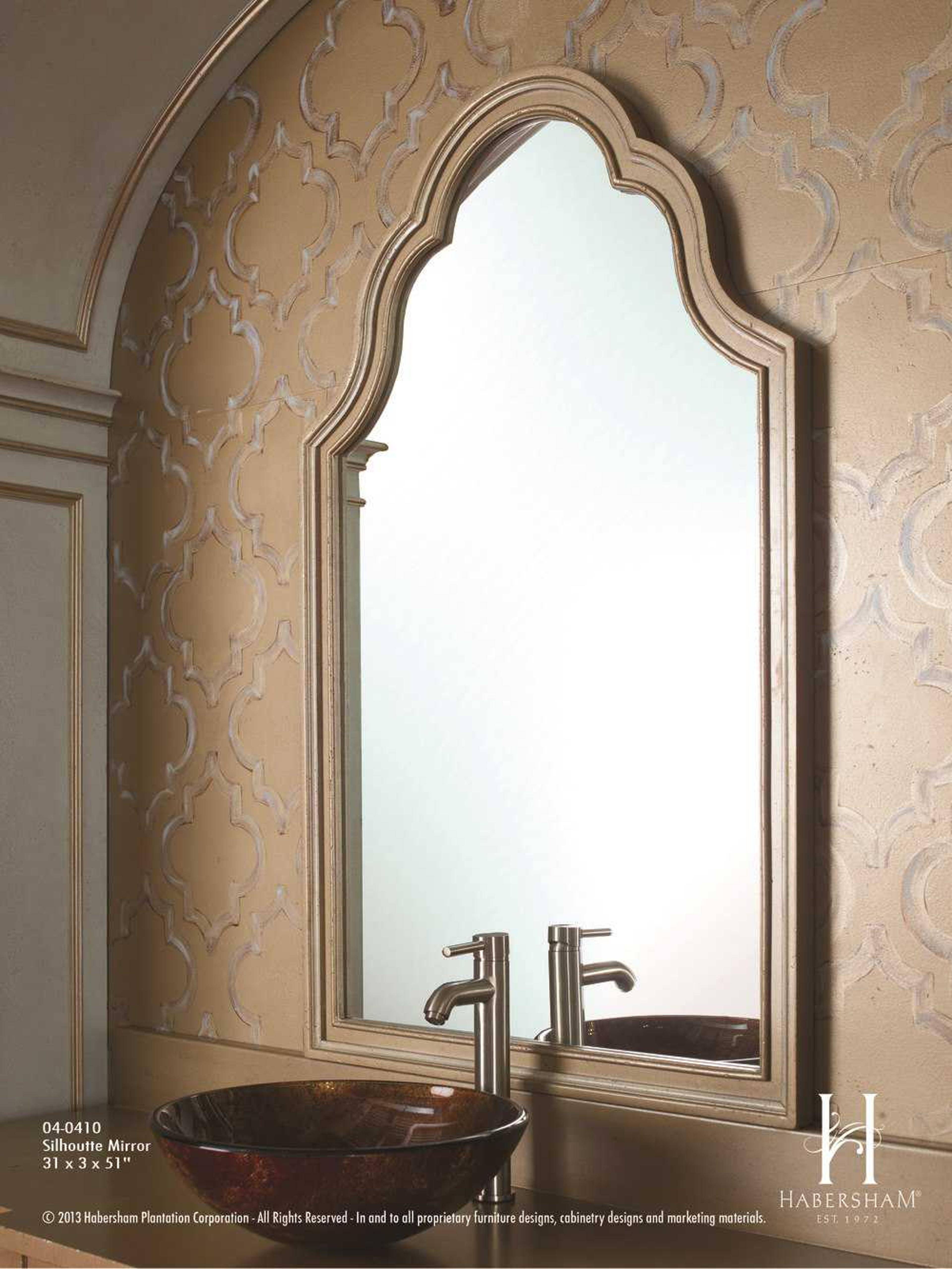 Habersham Silhouette Wall Mirror