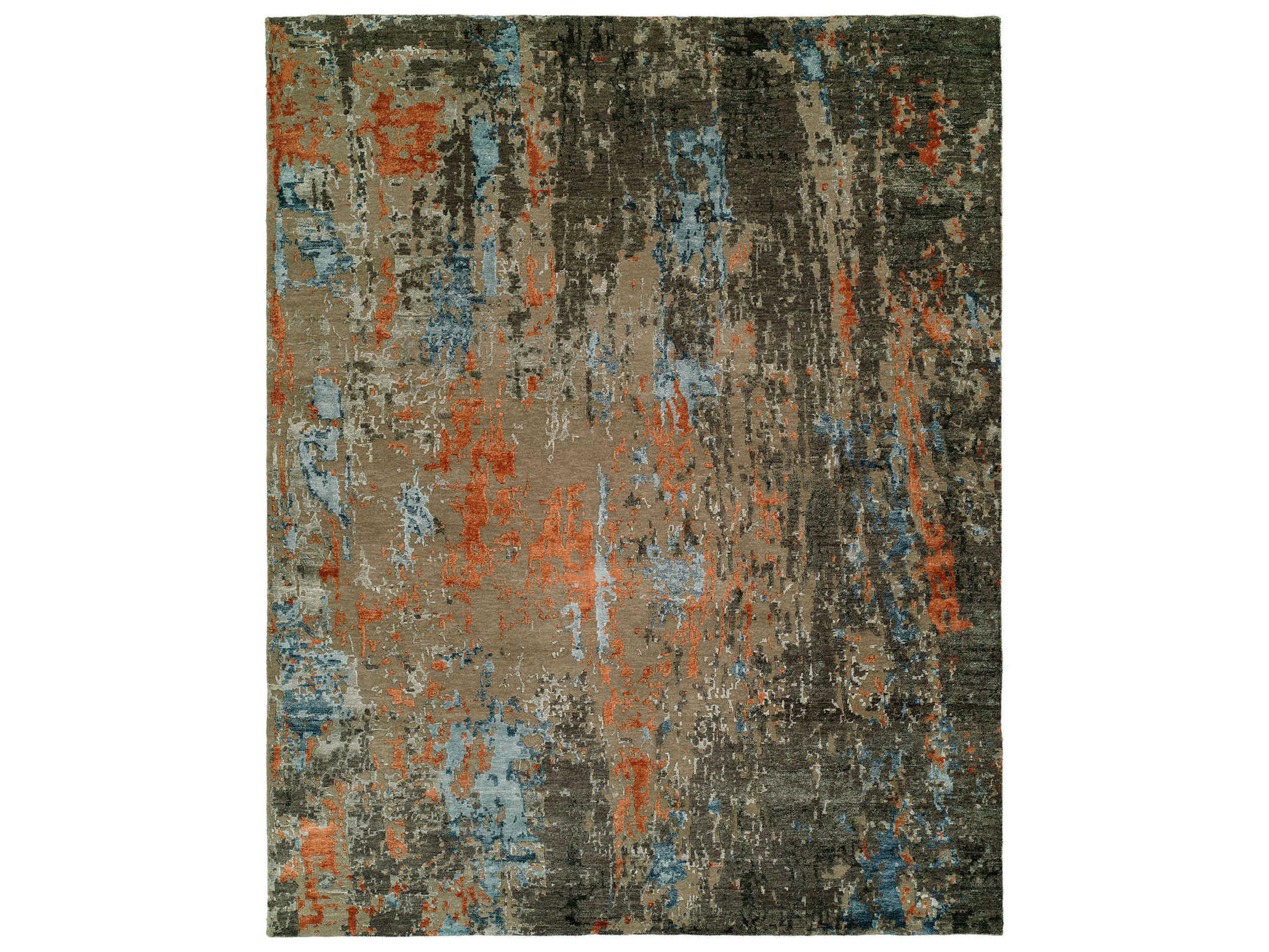 Harounian Rugs Rosewood Abstract Area Rug