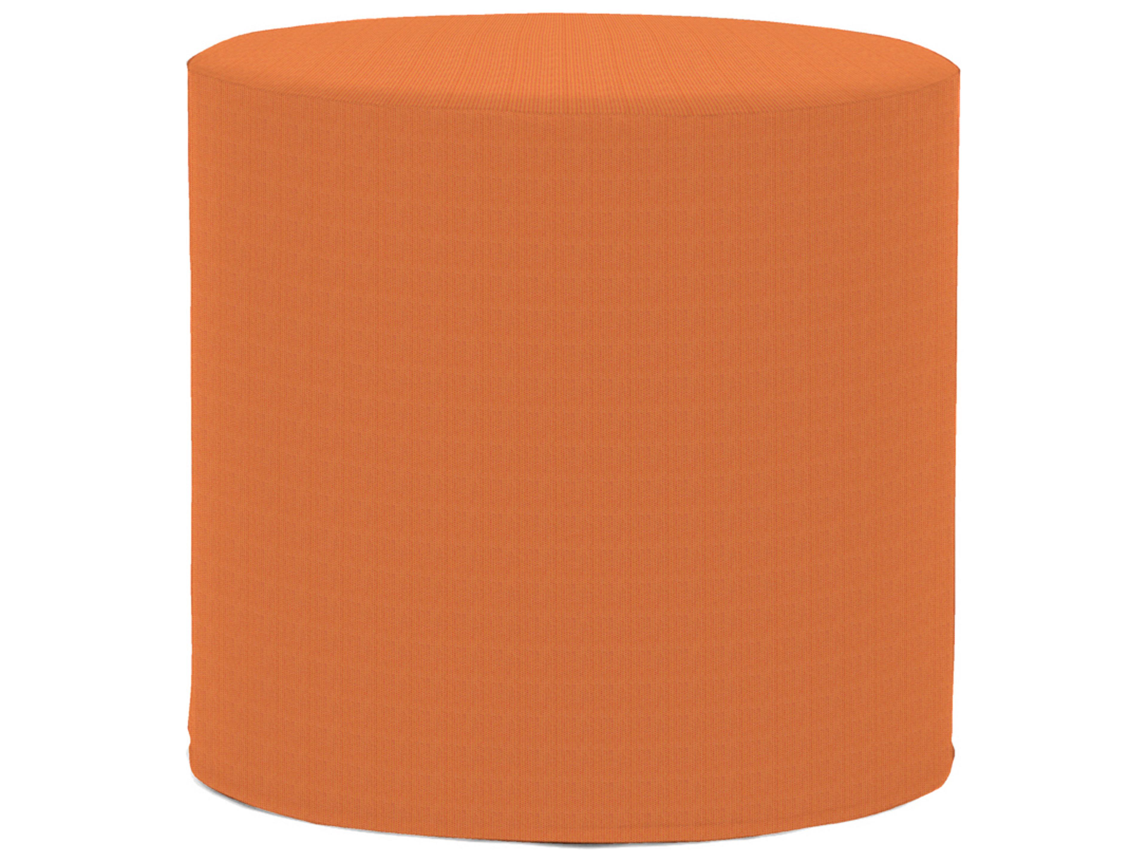 Howard Elliott Outdoor Patio Seascape Canyon Fabric Cushion Ottoman