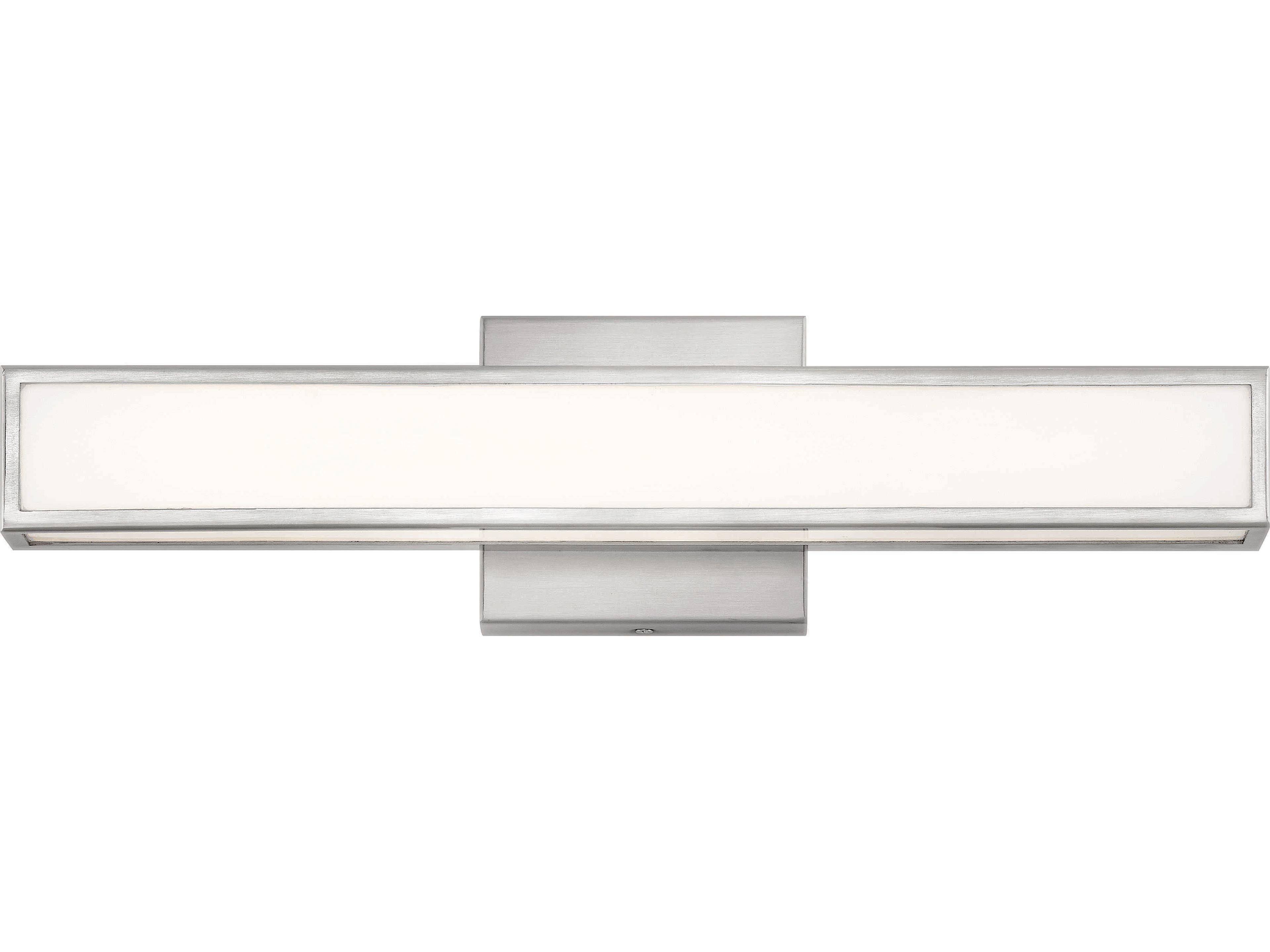 Hinkley Alto Brushed Nickel Glass LED Vanity Light