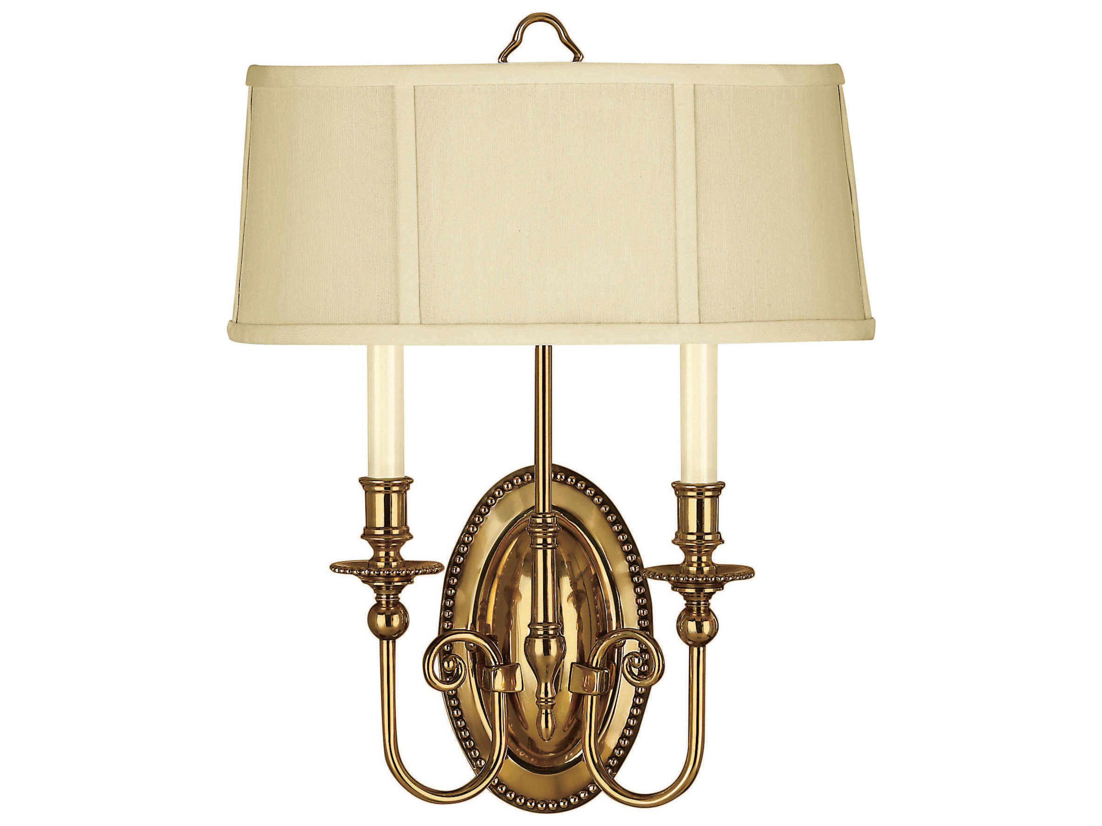 Hinkley Cambridge 2-Light Burnished Brass Wall Sconce