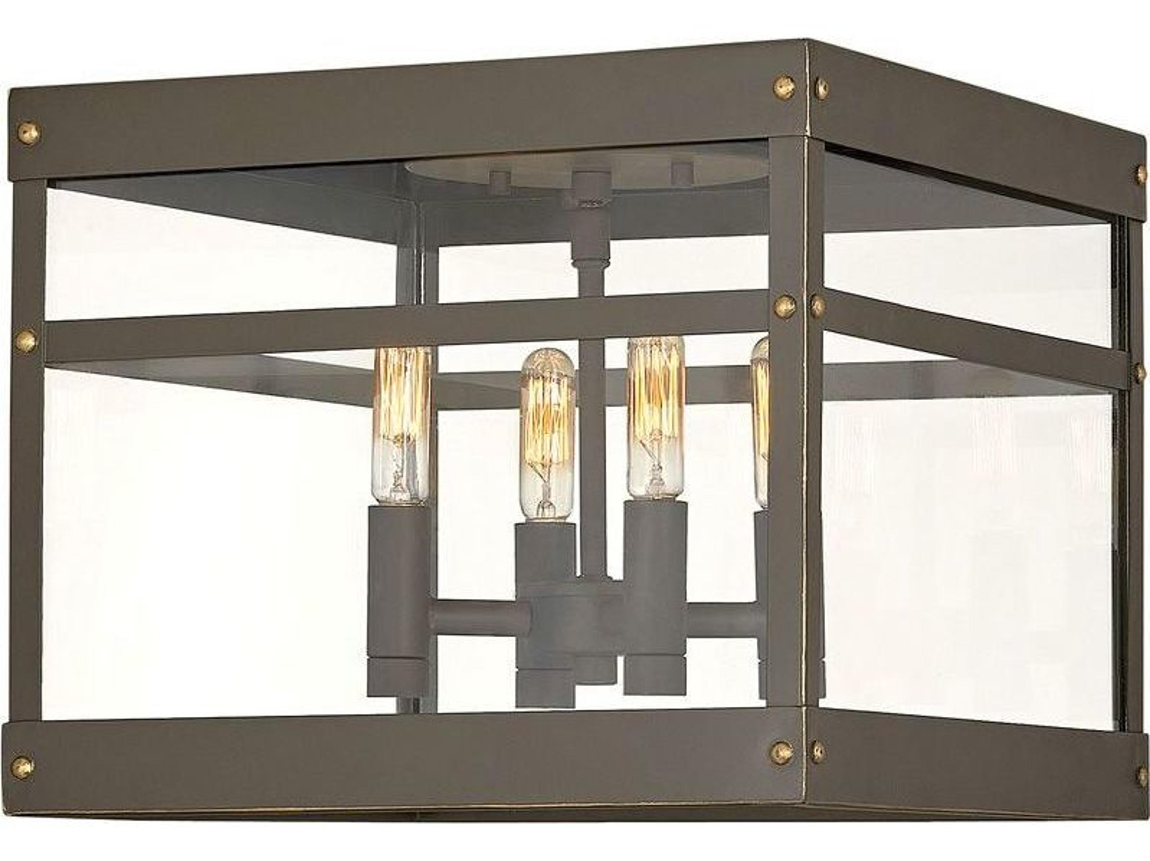 Hinkley Porter 4 - Light Outdoor Ceiling Light