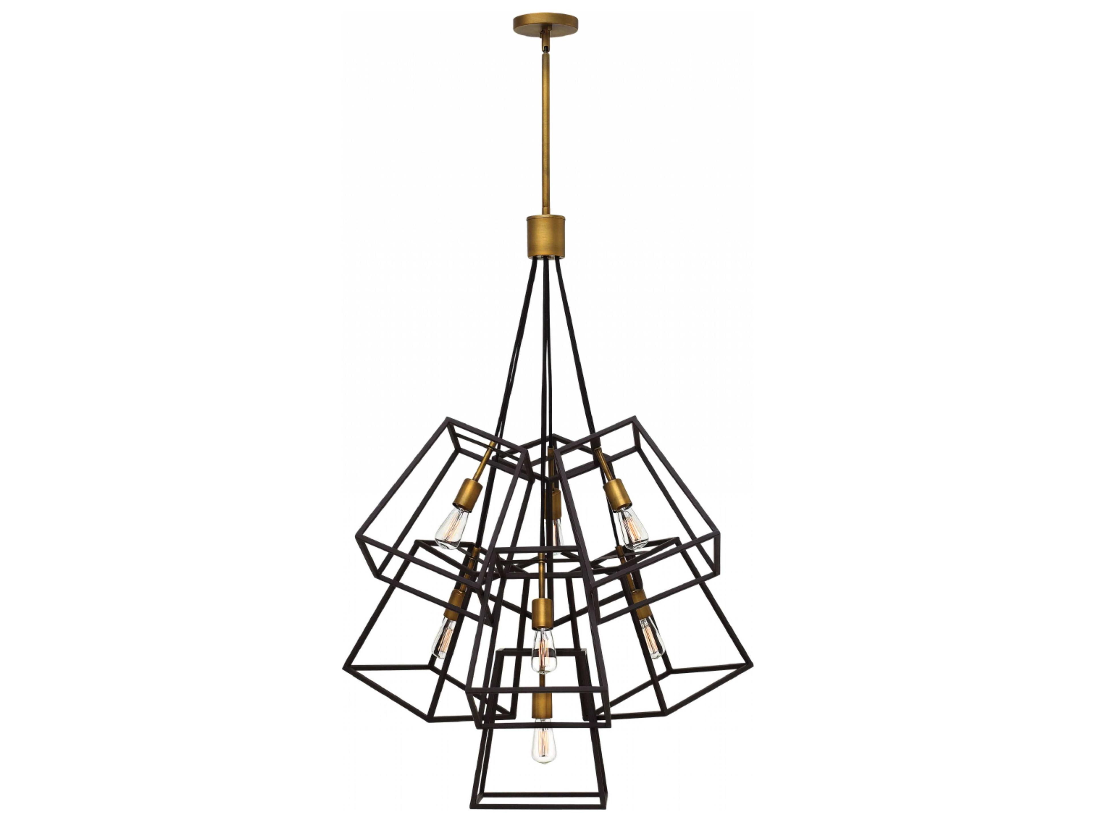 Hinkley Fulton Bronze Tiered Pendant