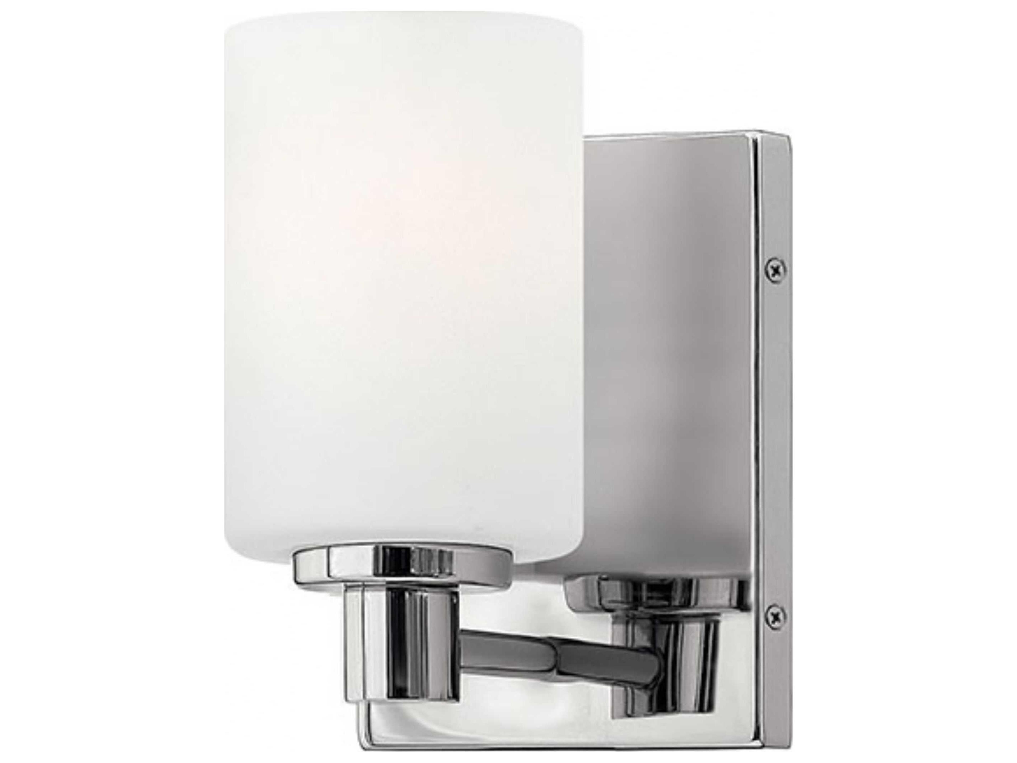 Hinkley Karlie Chrome Glass Wall Sconce