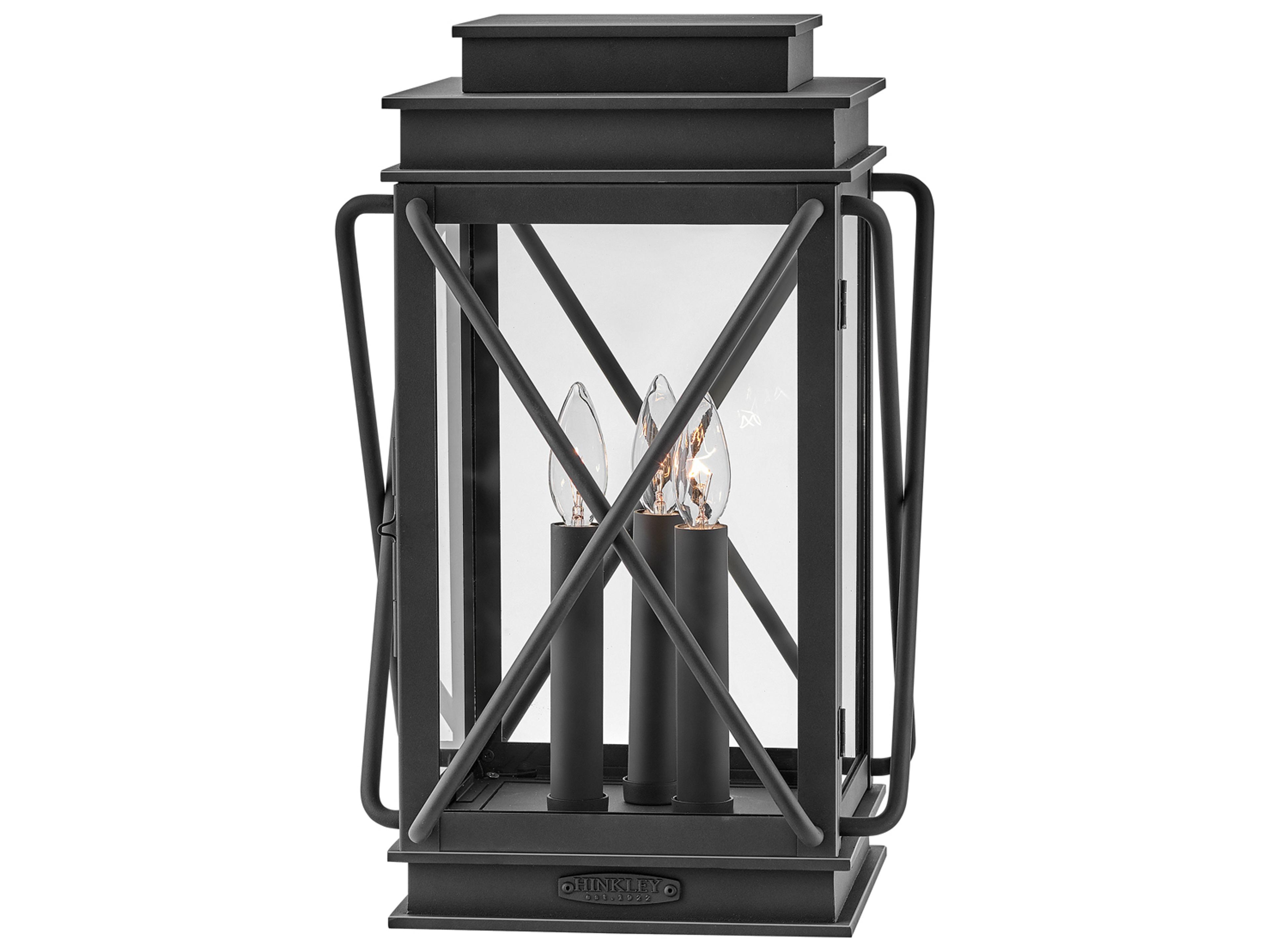 Hinkley Montecito 3 - Light Outdoor Post Light