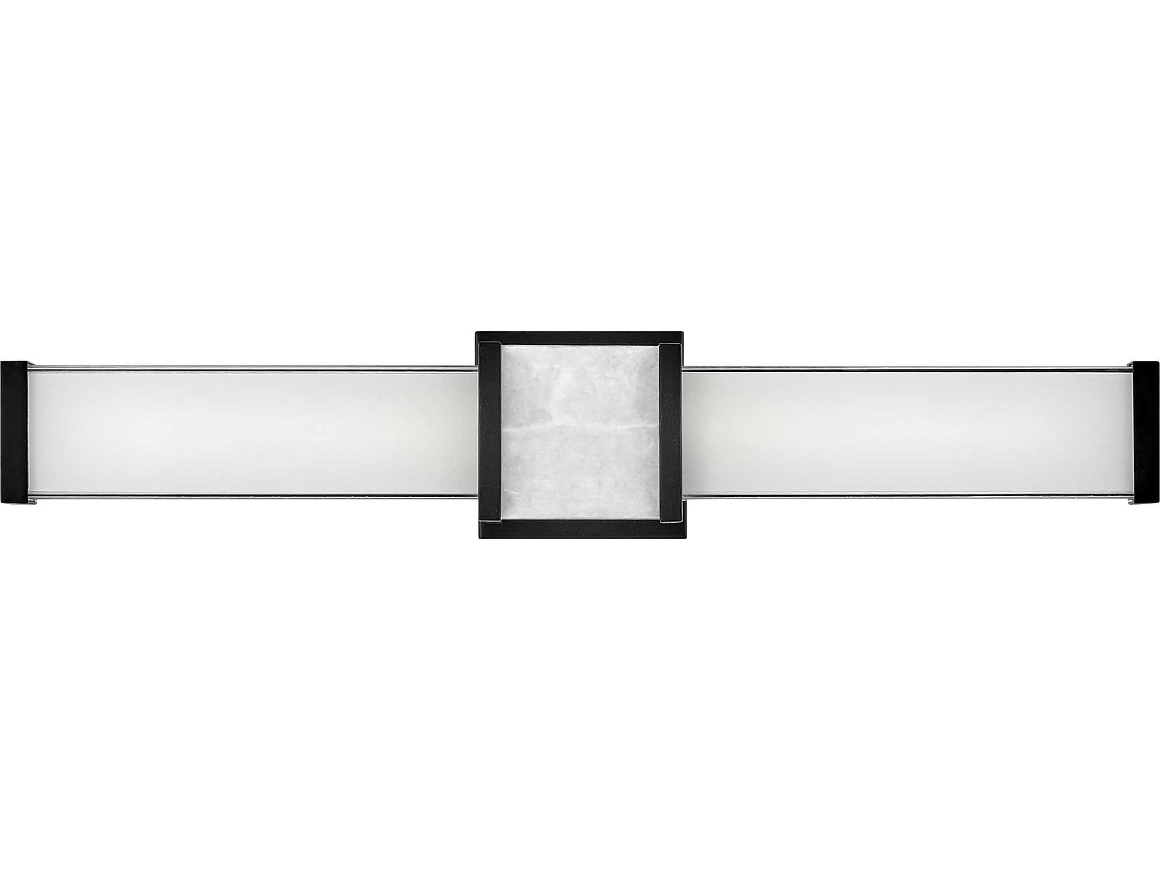 Hinkley Pietra Black Glass LED Vanity Light