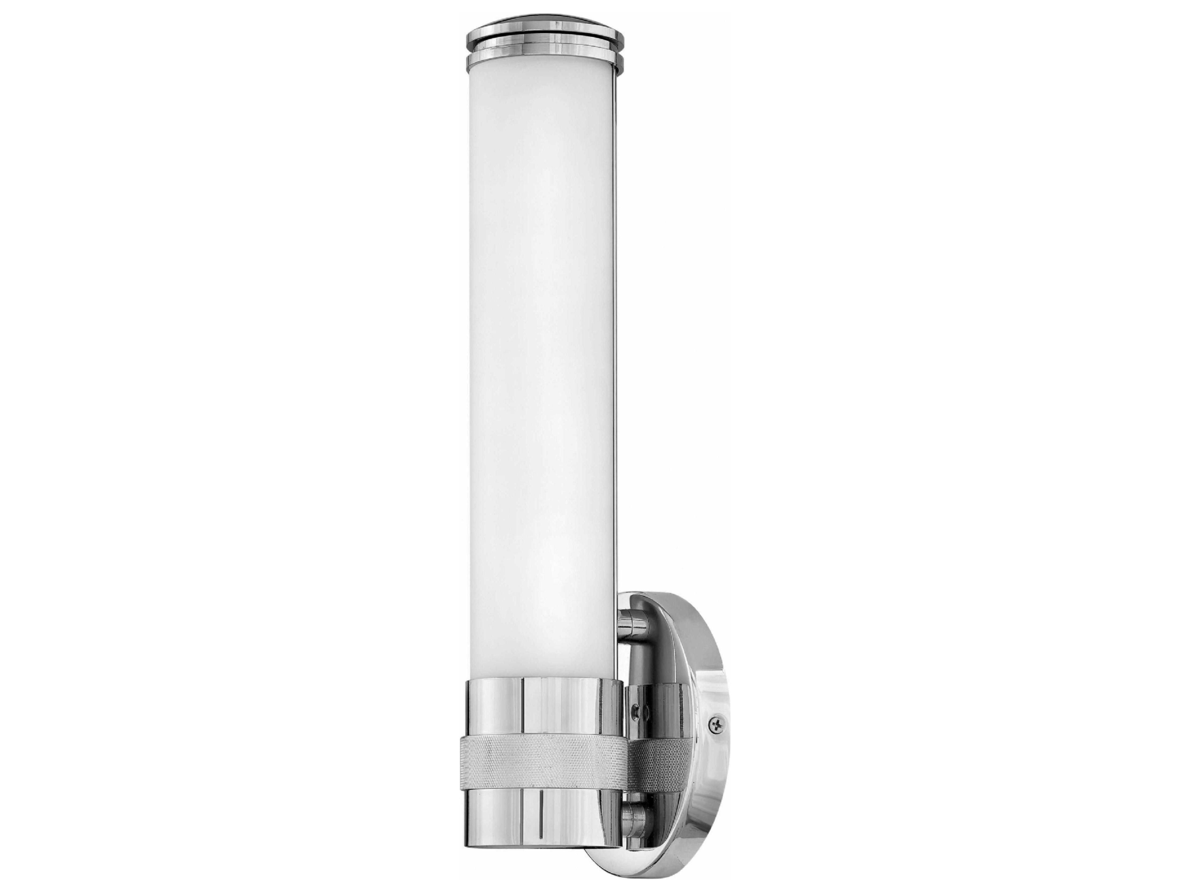 Hinkley Remi 1-Light Chrome Glass LED Wall Sconce