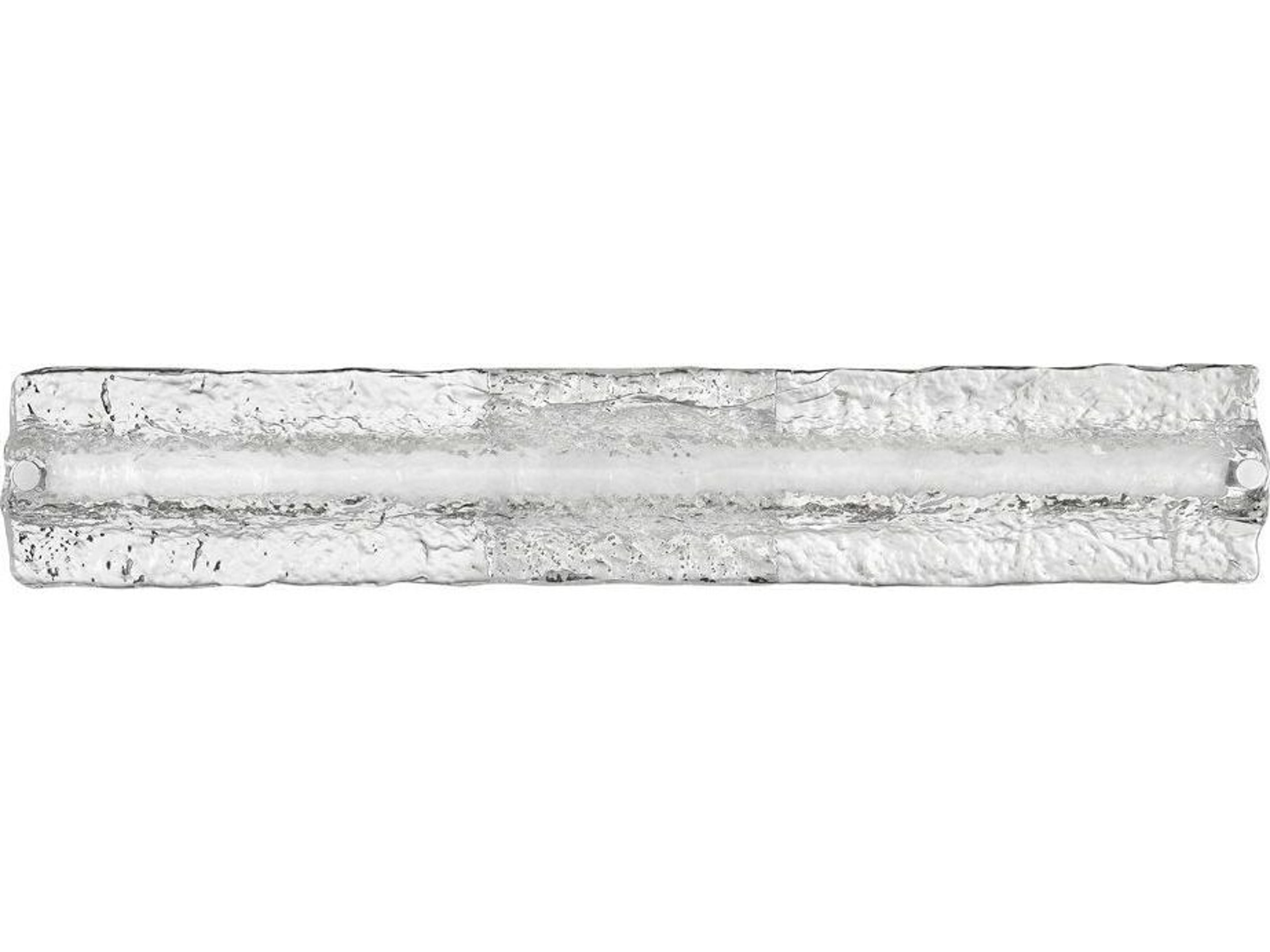 Hinkley Lucent Chrome Clear Glass LED Vanity Light