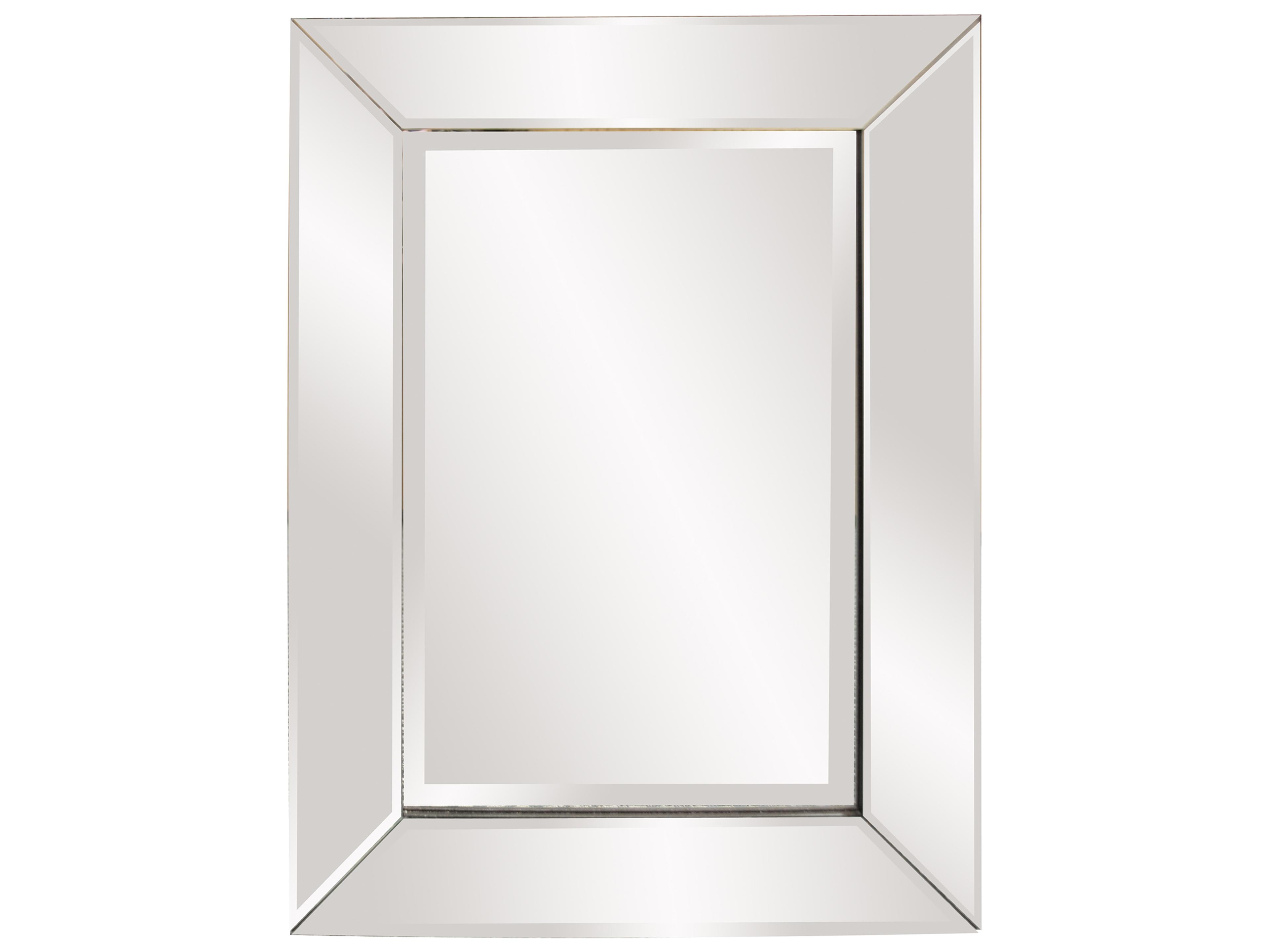 Howard Elliott Camden Clear Mirrored Frame Wall Mirror
