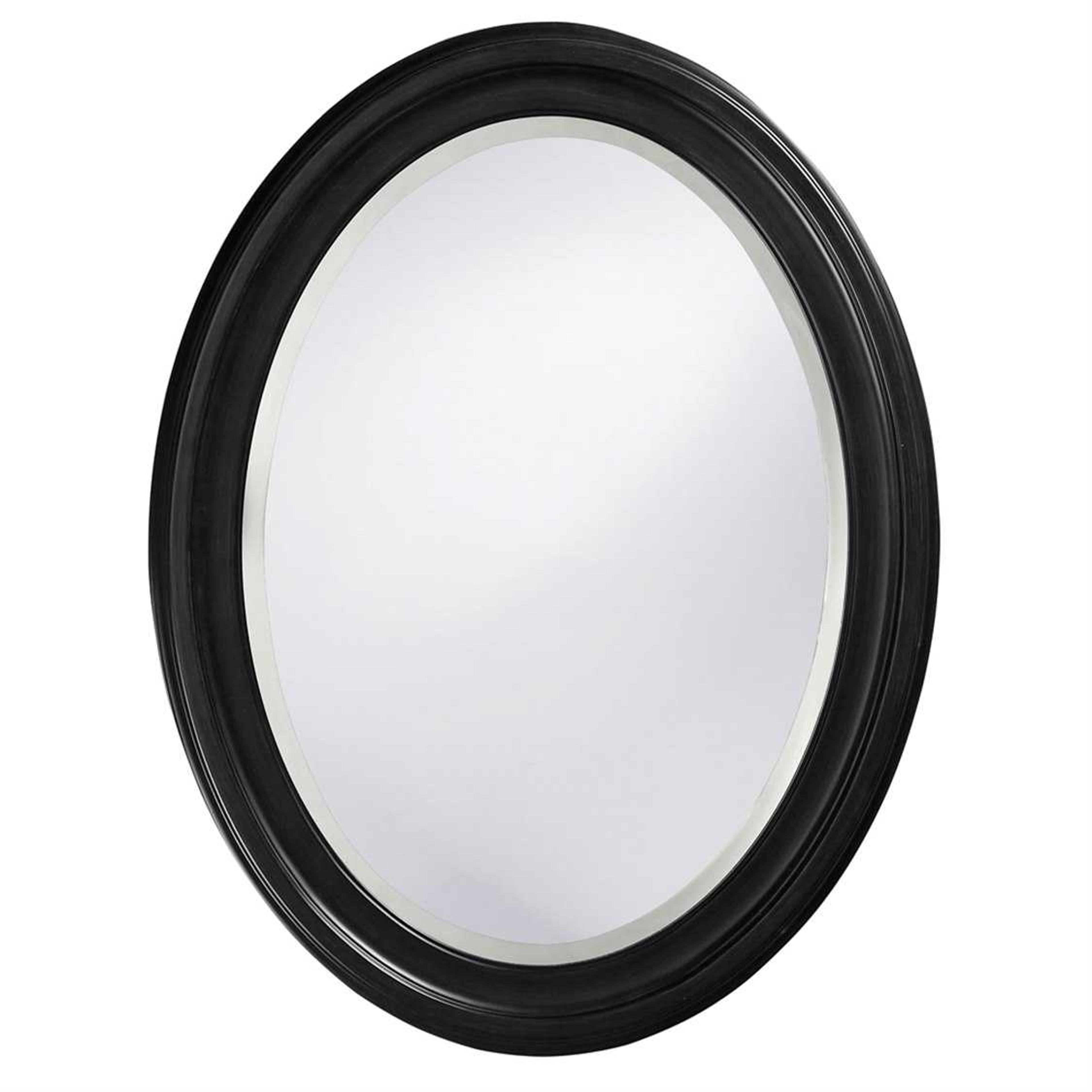 Howard Elliott George Black Wall Mirror
