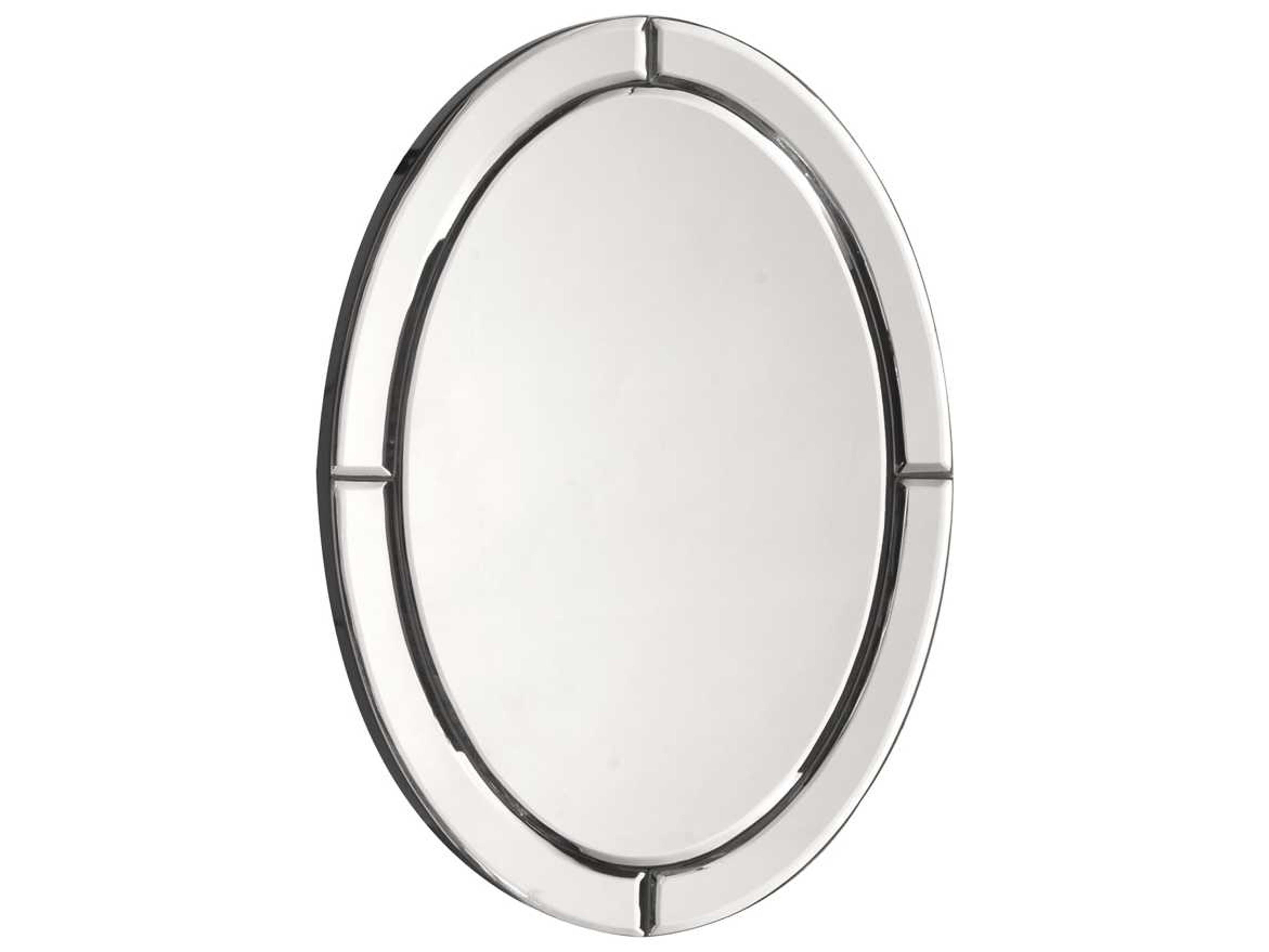 Howard Elliott Opal Oval Wall Mirror