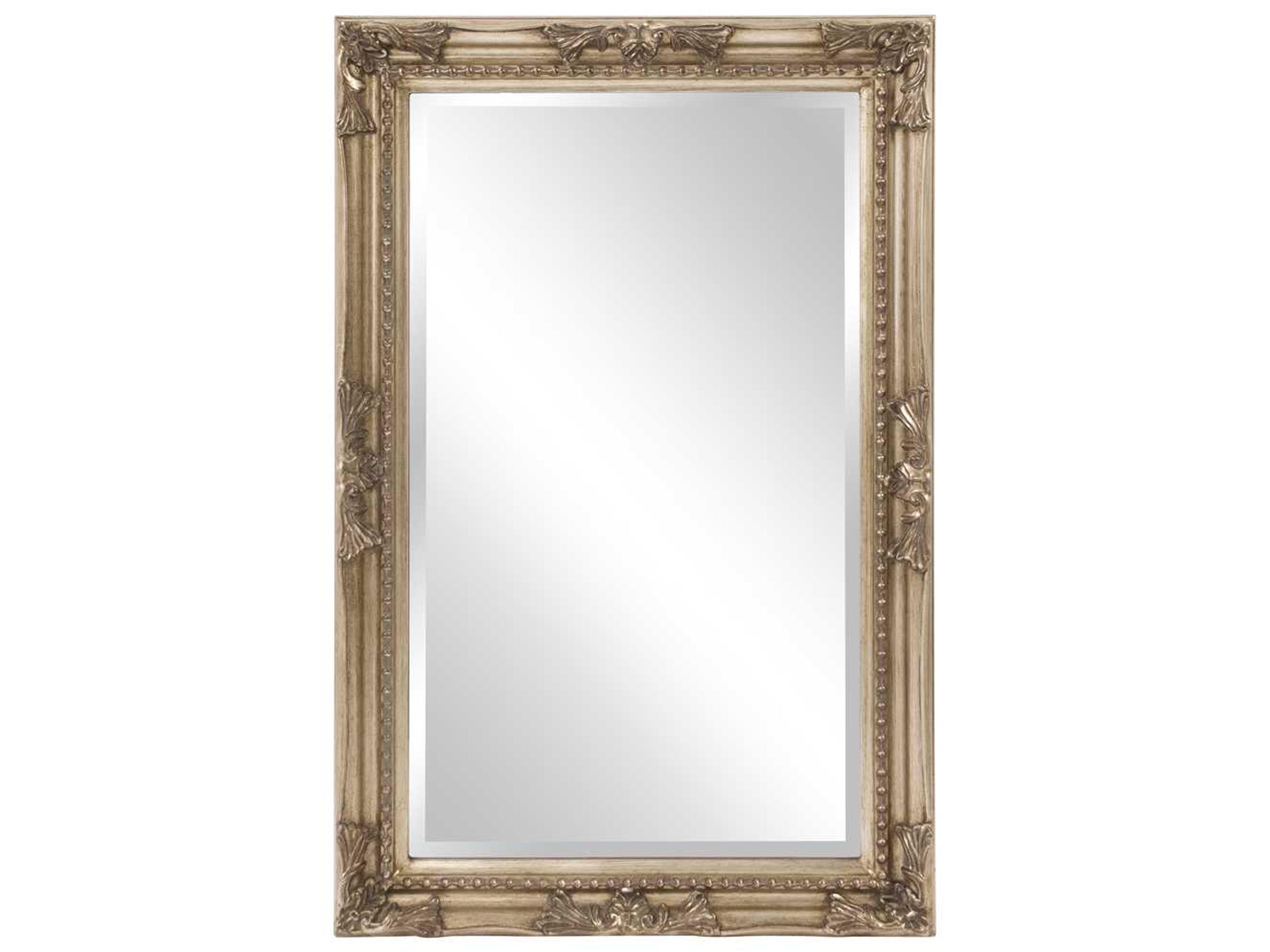 Howard Elliott Queen Ann Antique Silver Wall Mirror