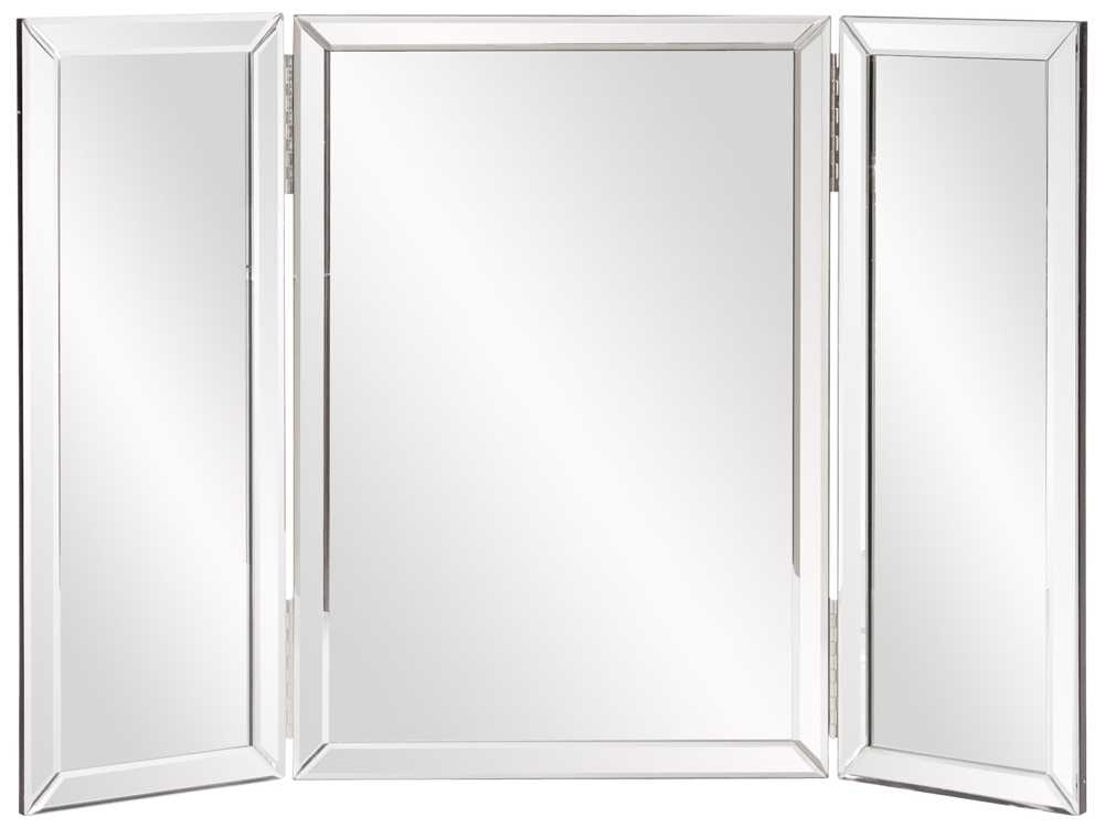Howard Elliott Tripoli Trifold Vanity Wall Mirror