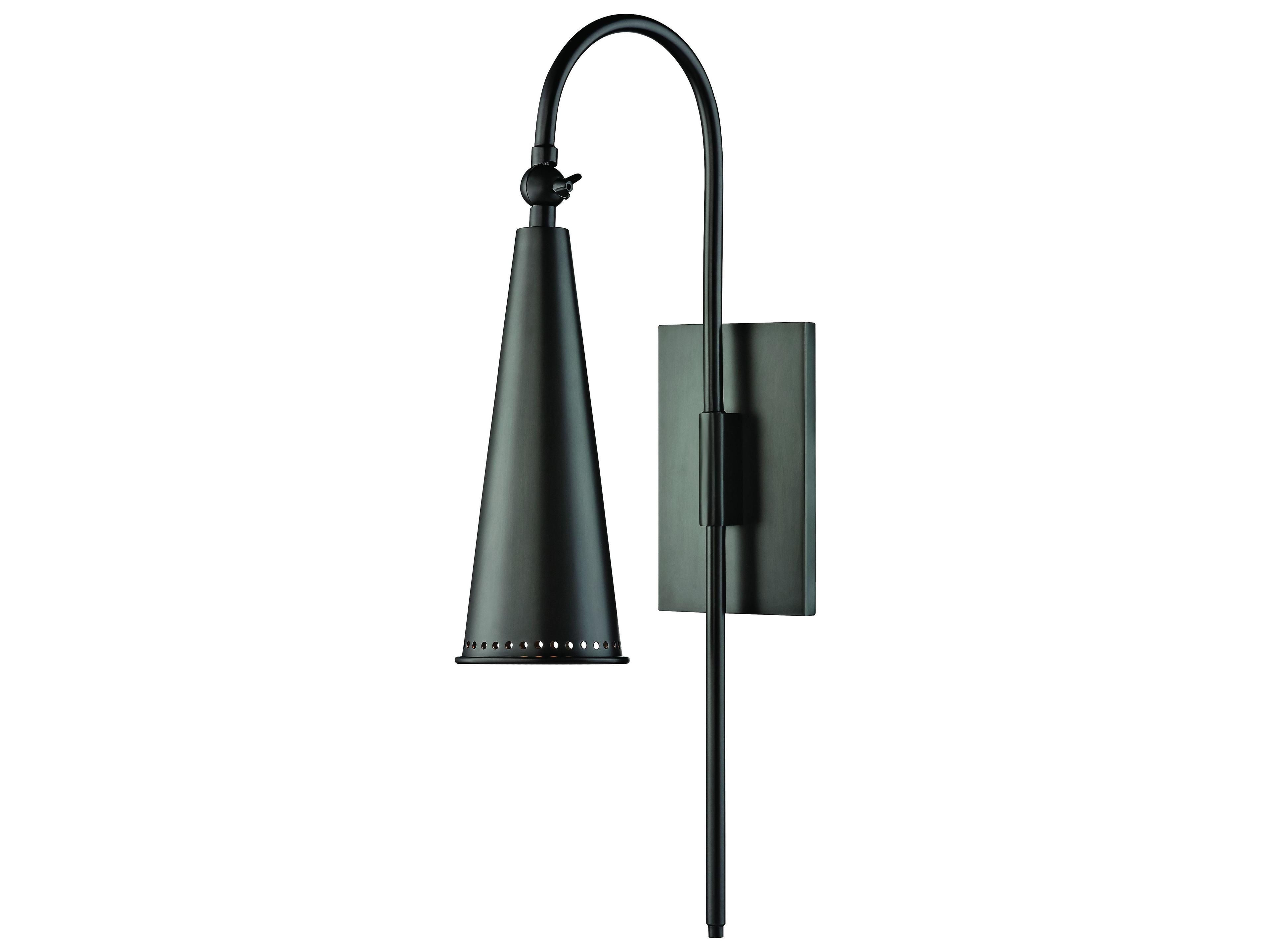 Hudson Valley Alva 1-Light Old Bronze Wall Sconce