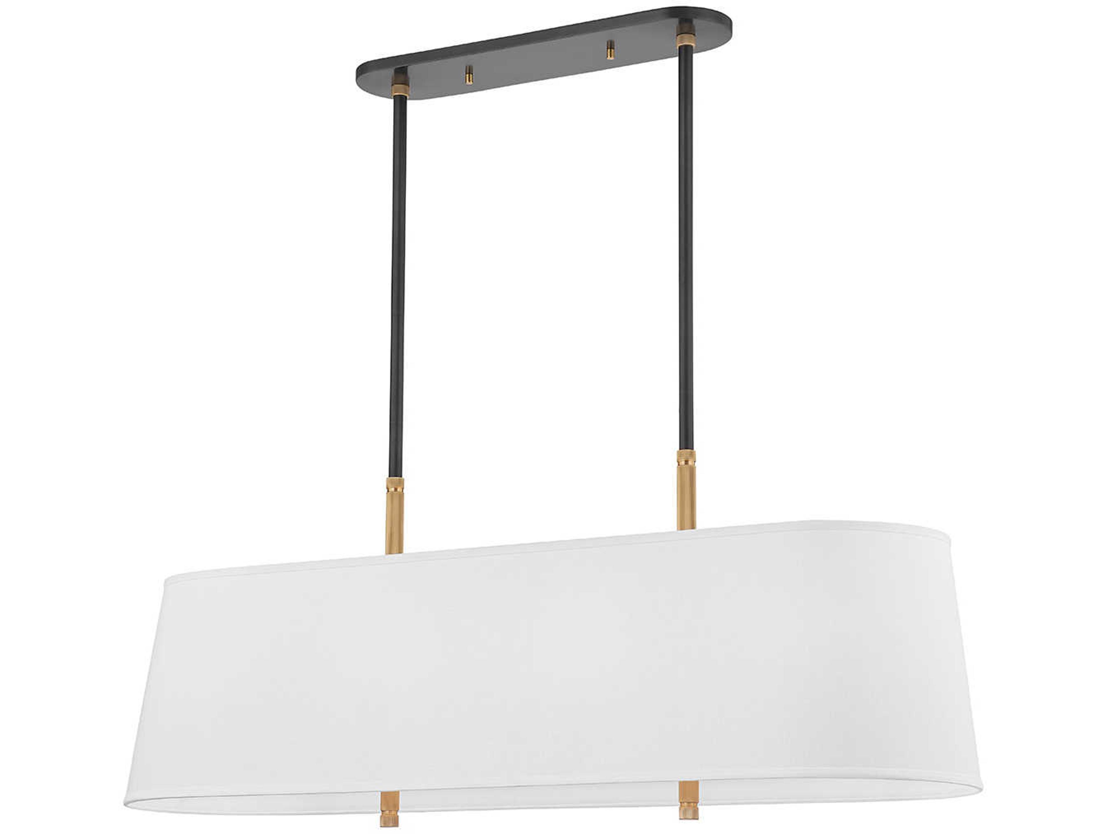 Hudson Valley Bowery 8-Light Aged Old Bronze Island Pendant