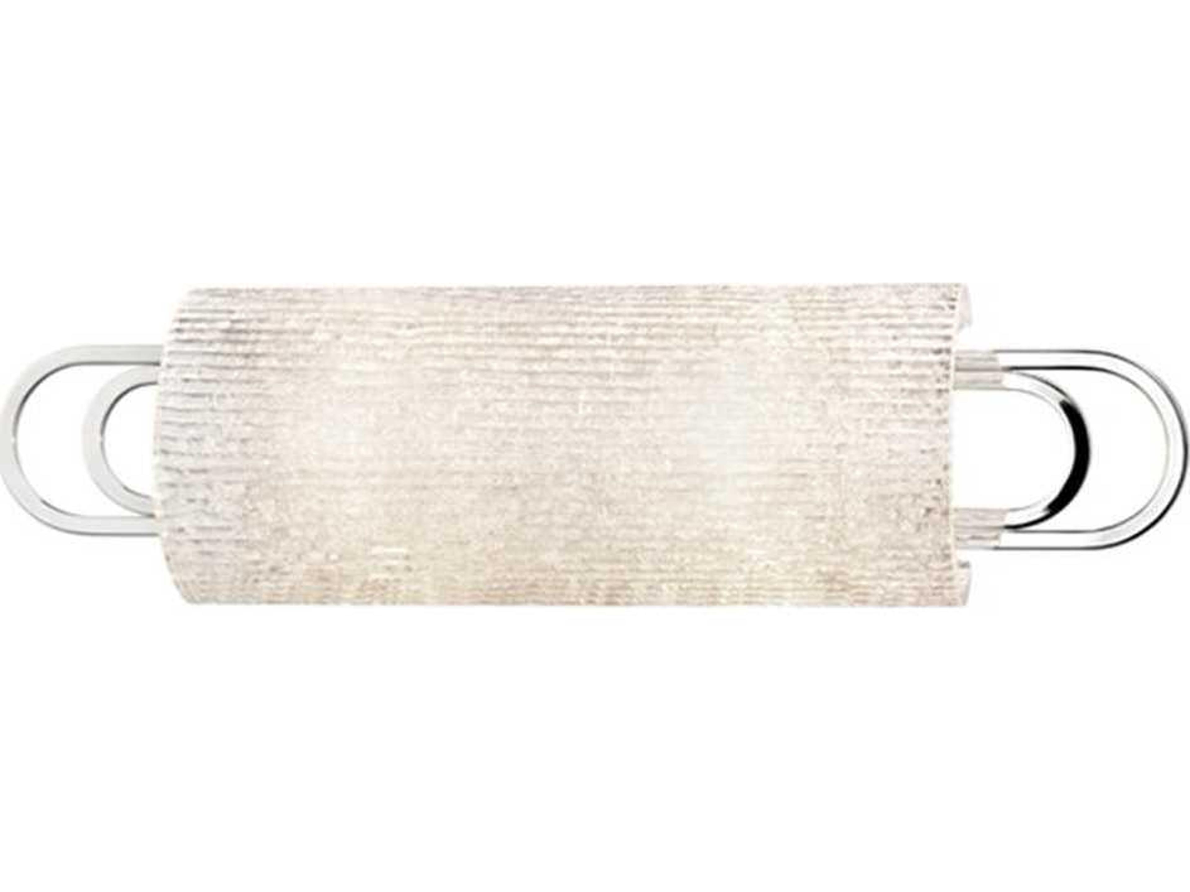 Hudson Valley Buckley 2-Light Polished Nickel Clear Glass Vanity Light