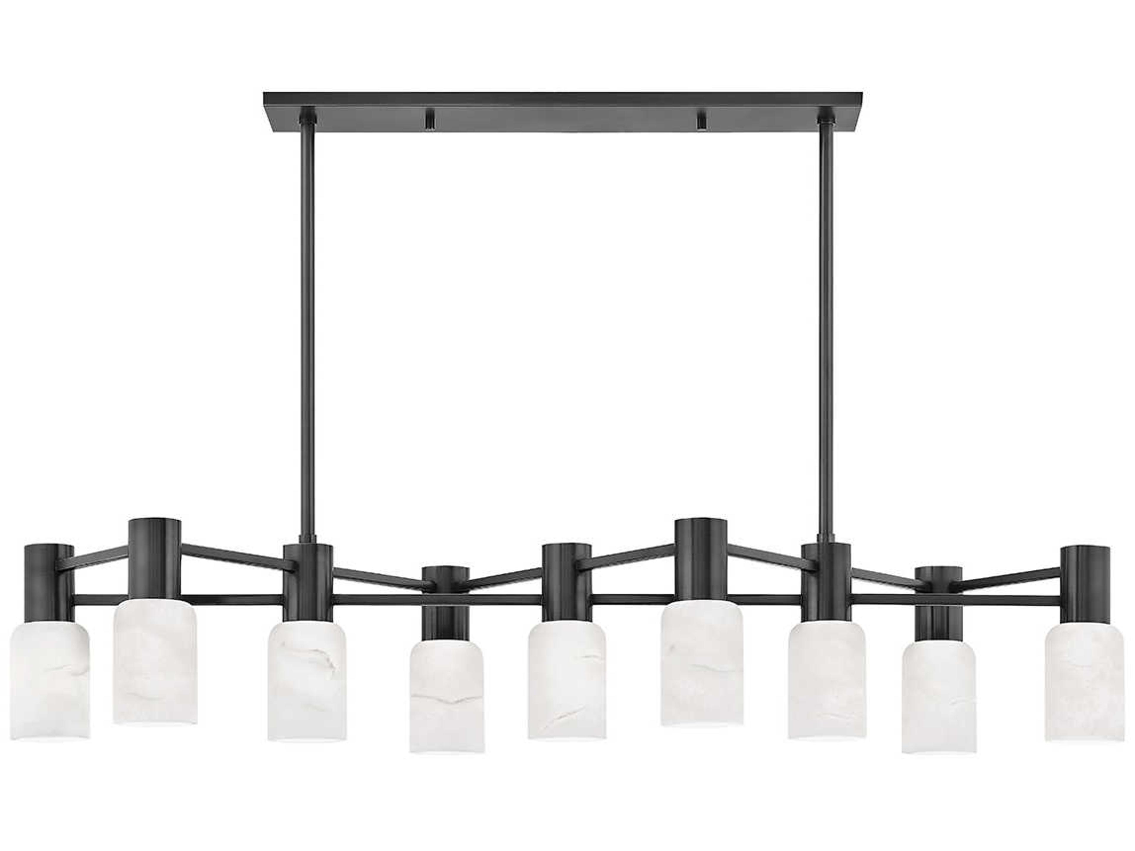 Hudson Valley Centerport 9-Light Old Bronze LED Cylinder Island Pendant