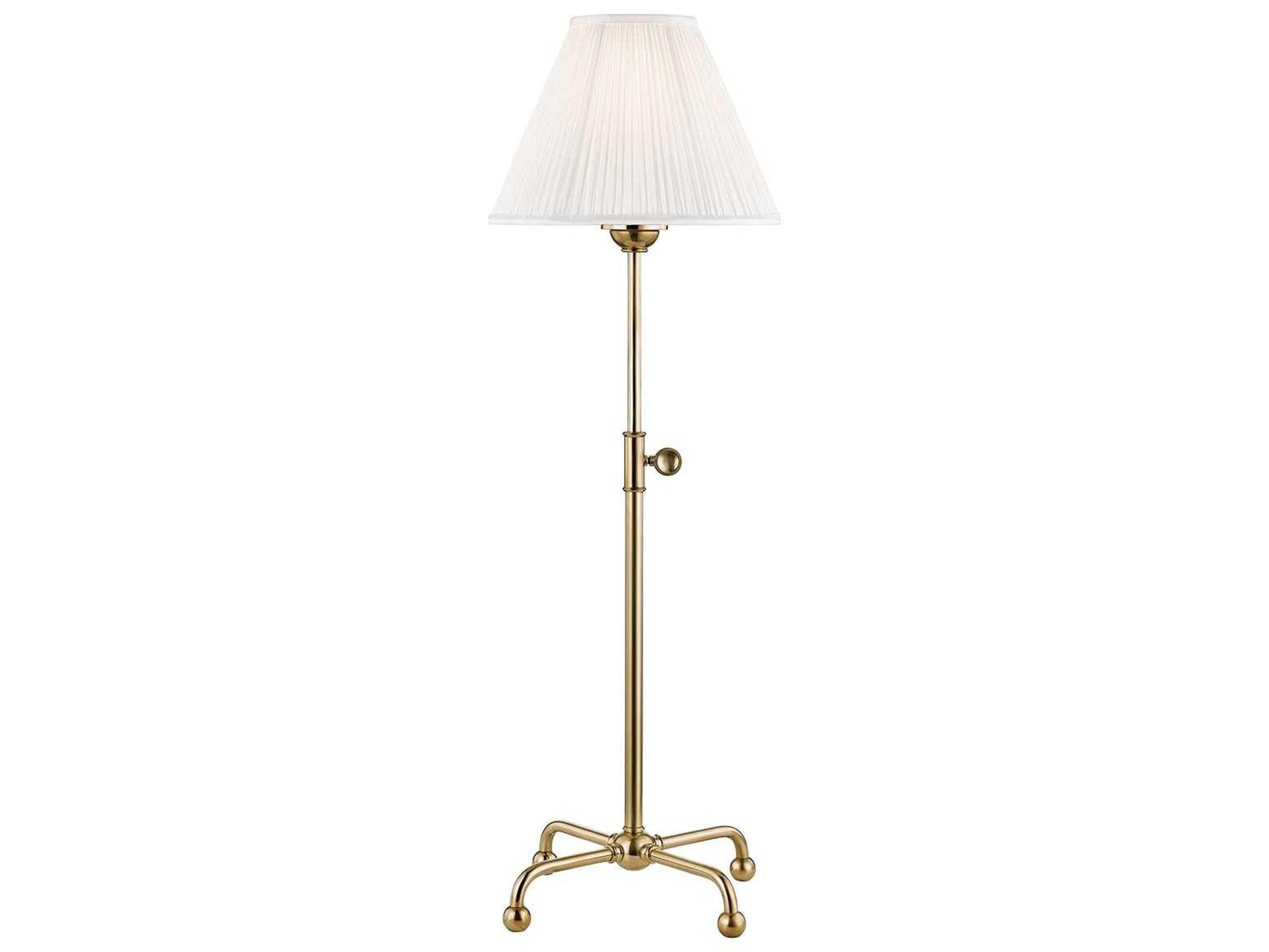 Hudson Valley Classic Aged Brass Table Lamp