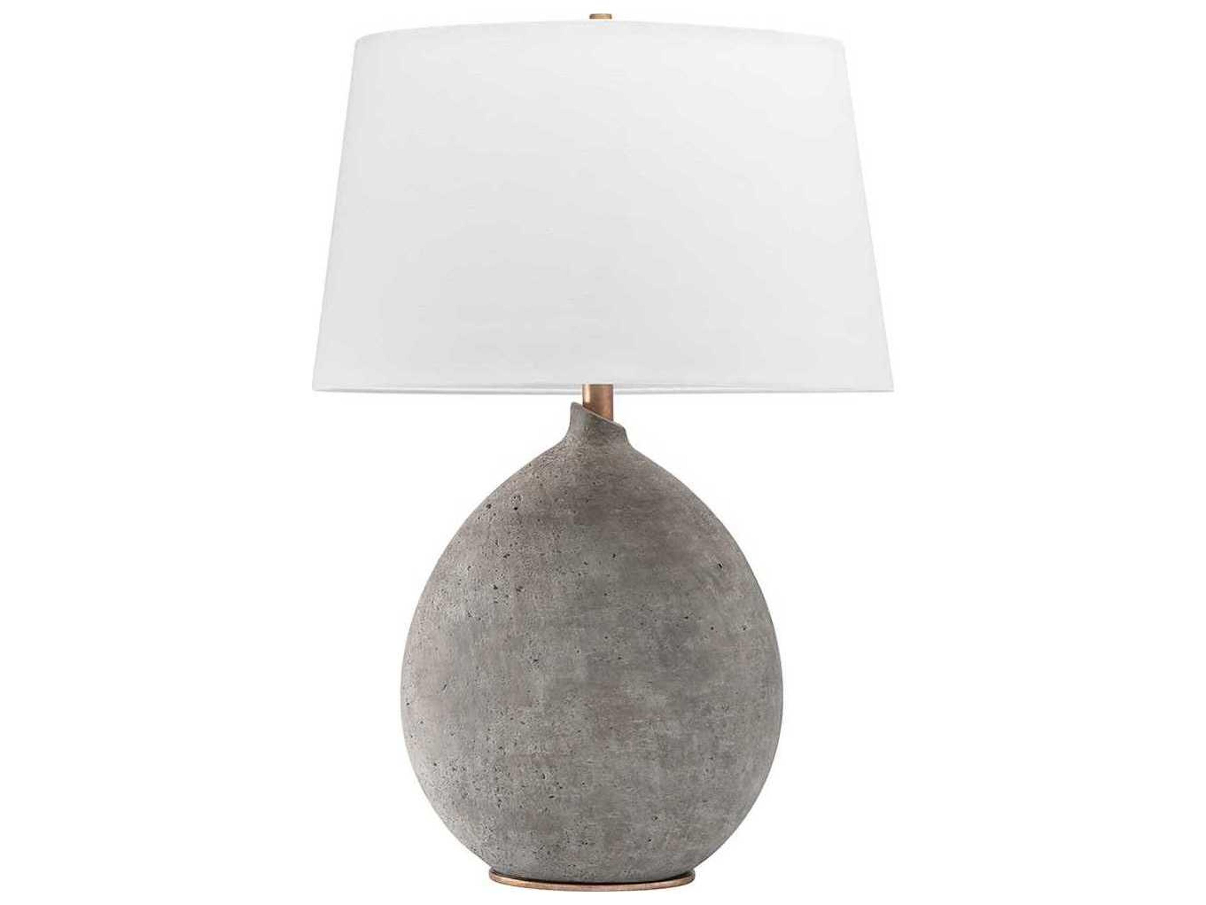Hudson Valley Denali Gray Buffet Lamp