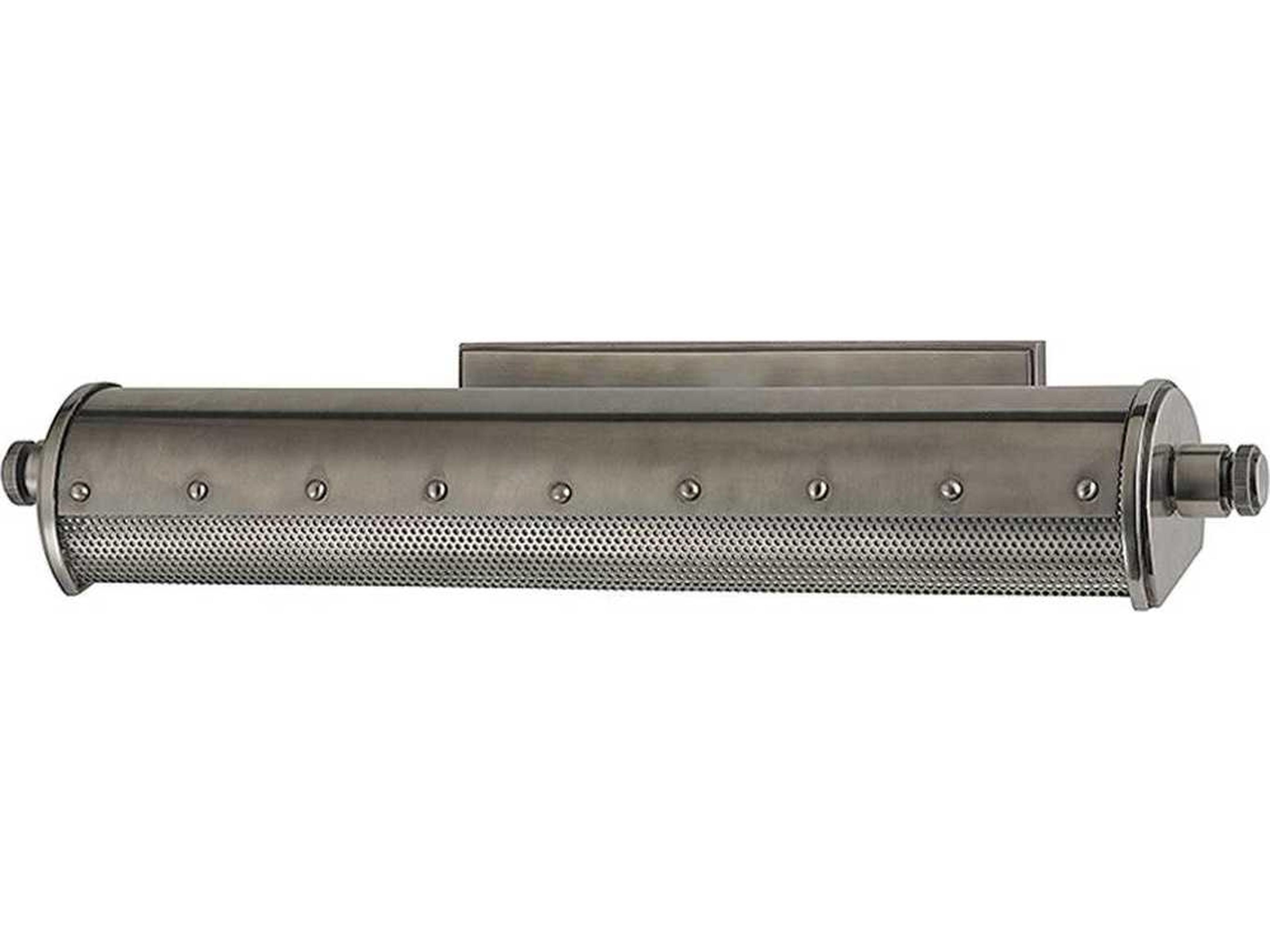 Hudson Valley Gaines 2-Light Historic Nickel Picture Light