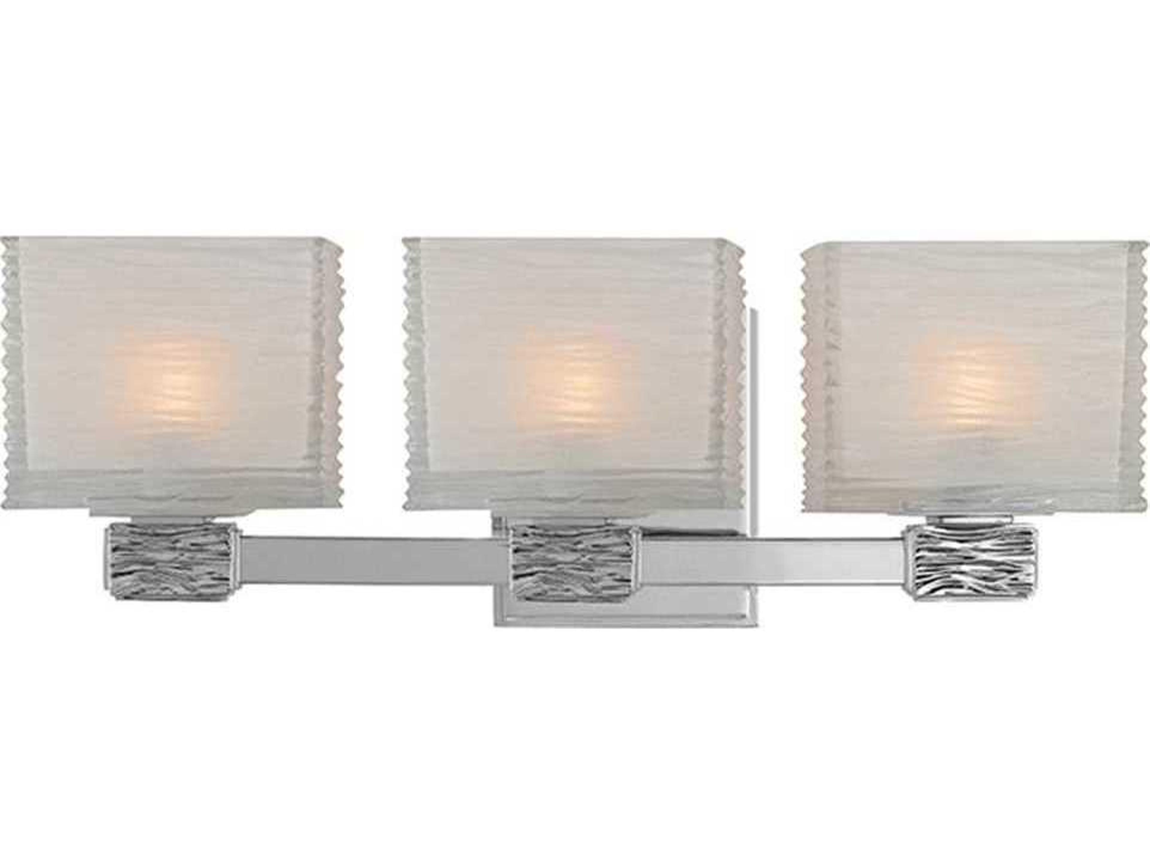 Hudson Valley Hartsdale 3-Light Polished Nickel White Glass Vanity Light