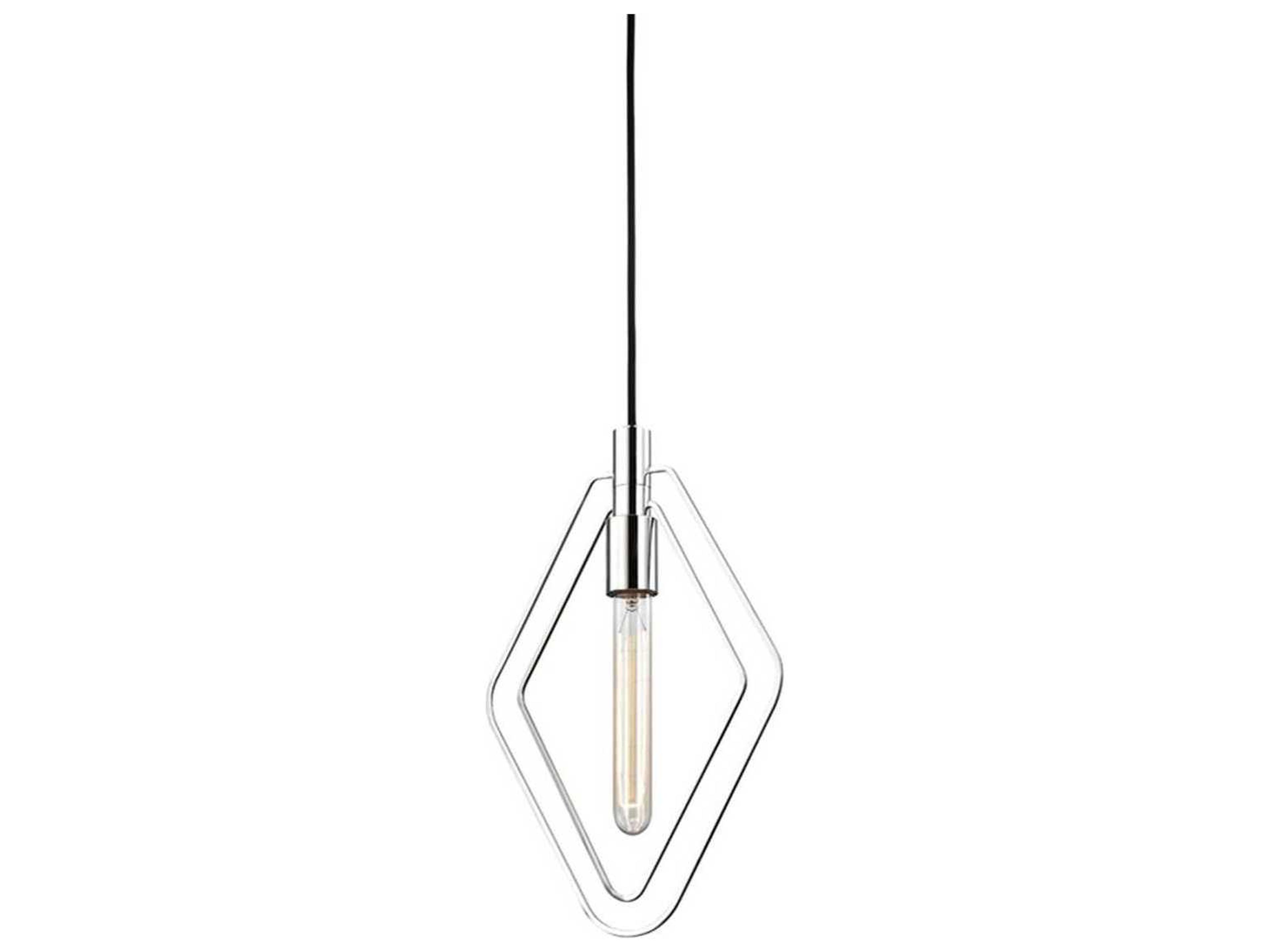 Hudson Valley Masonville 1-Light Polished Nickel Mini Pendant