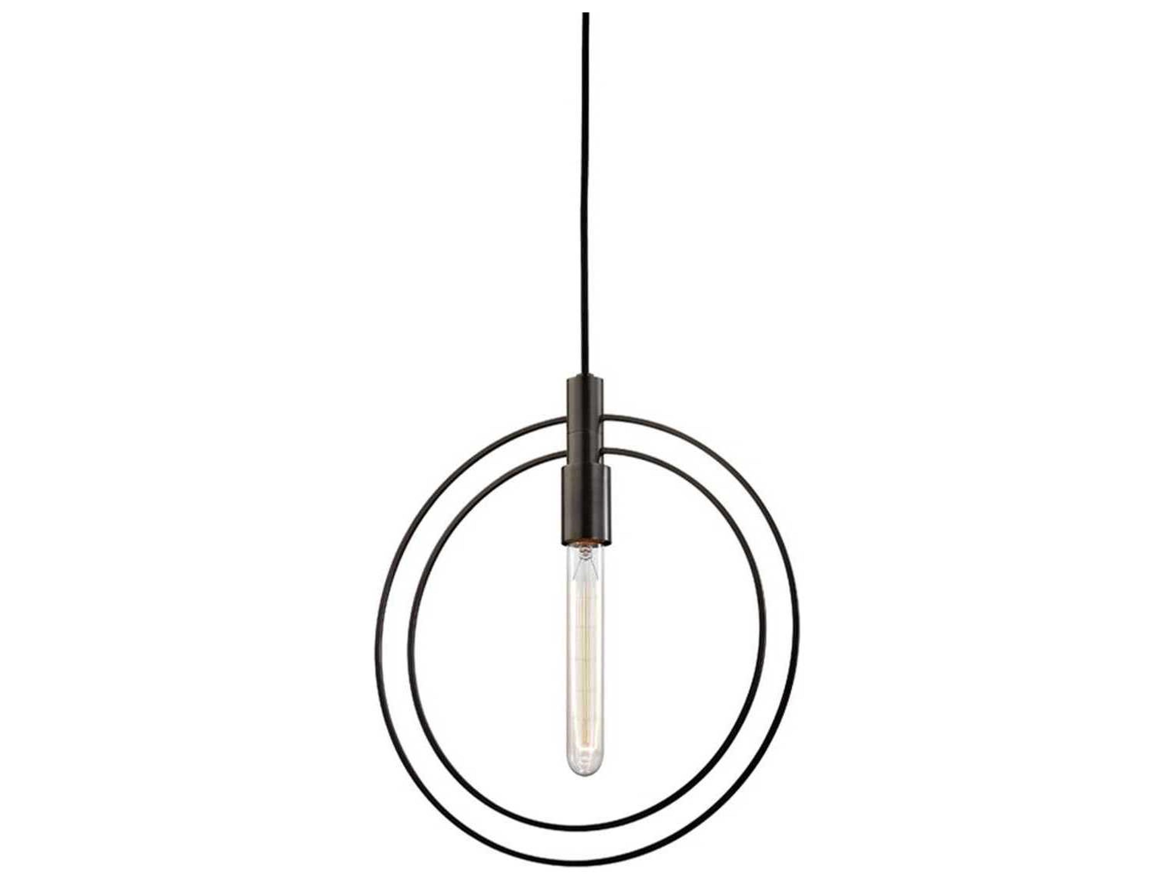 Hudson Valley Masonville 1-Light Old Bronze Round Pendant