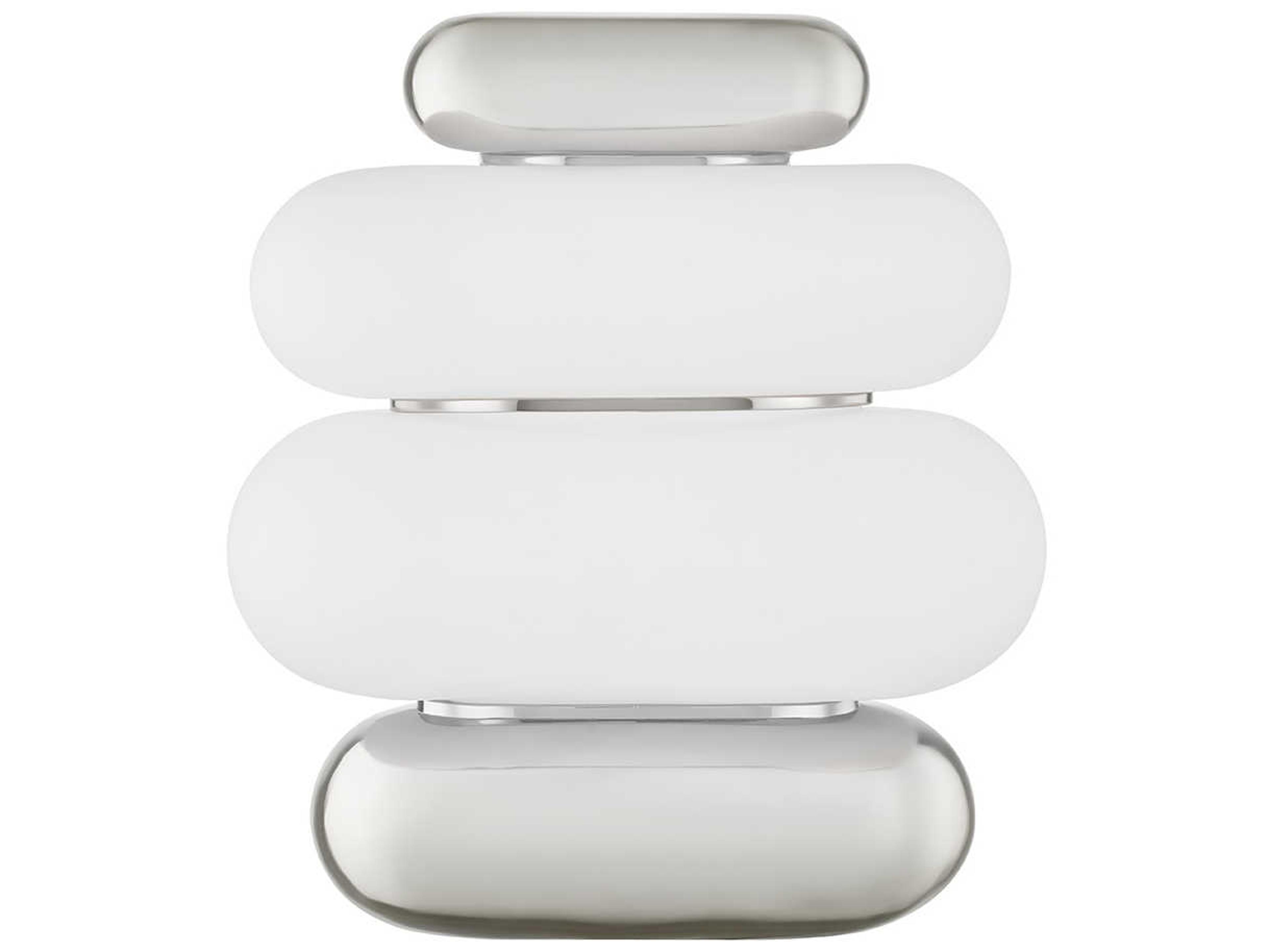 Hudson Valley Palisade 2-Light Burnished Nickel Wall Sconce