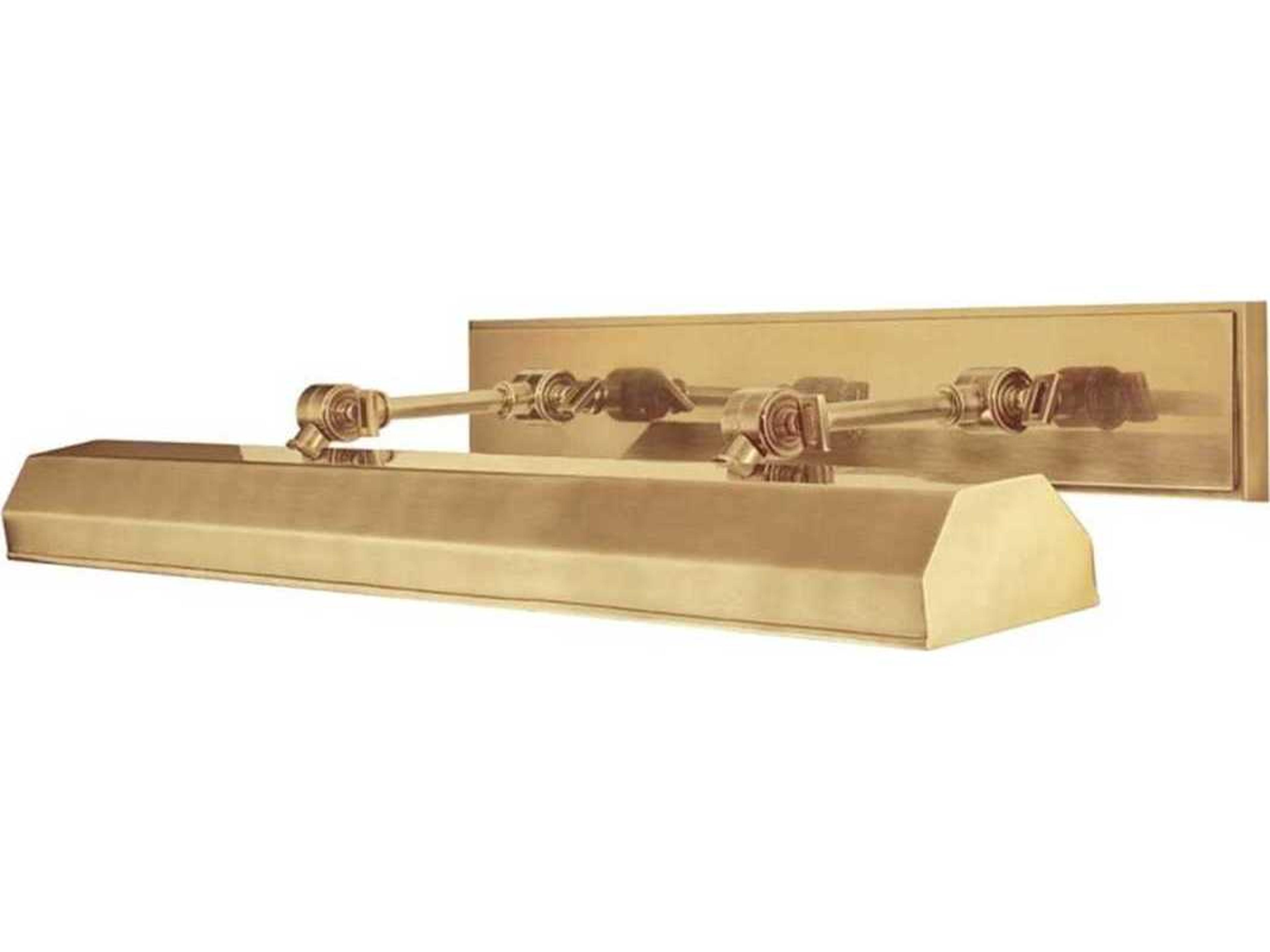 Hudson Valley Woodbury 4-Light Aged Brass Picture Light