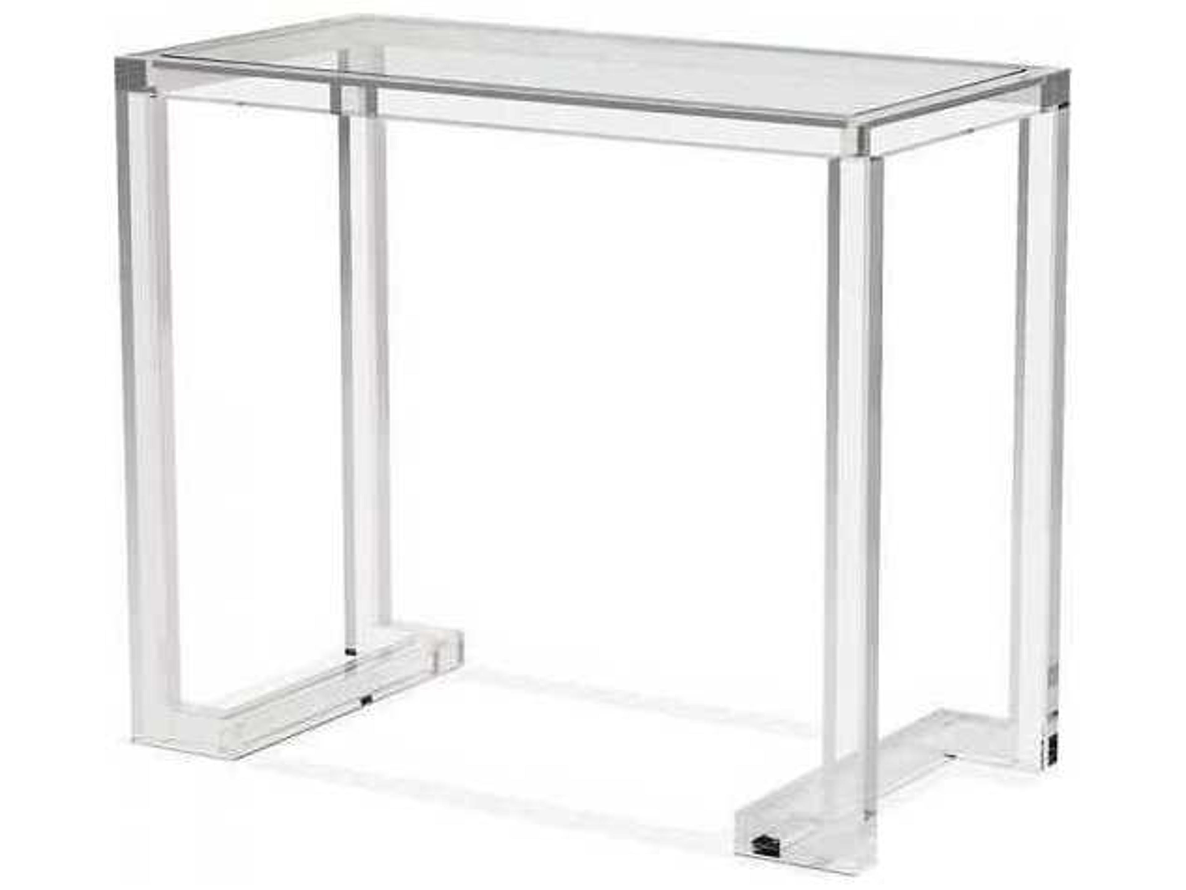 Interlude Home Clear Computer Desk