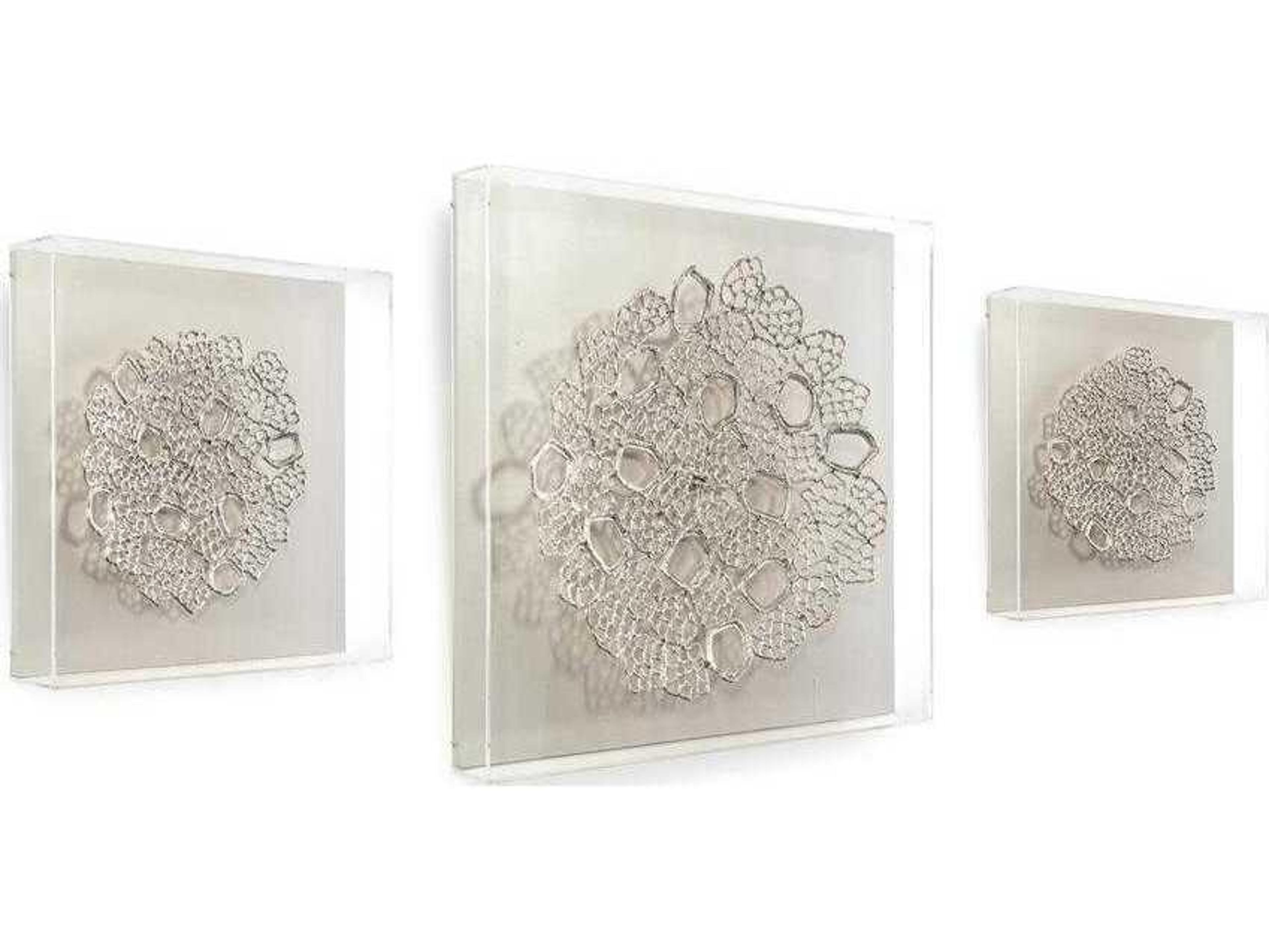 John Richard Silver Lace Shadow Box