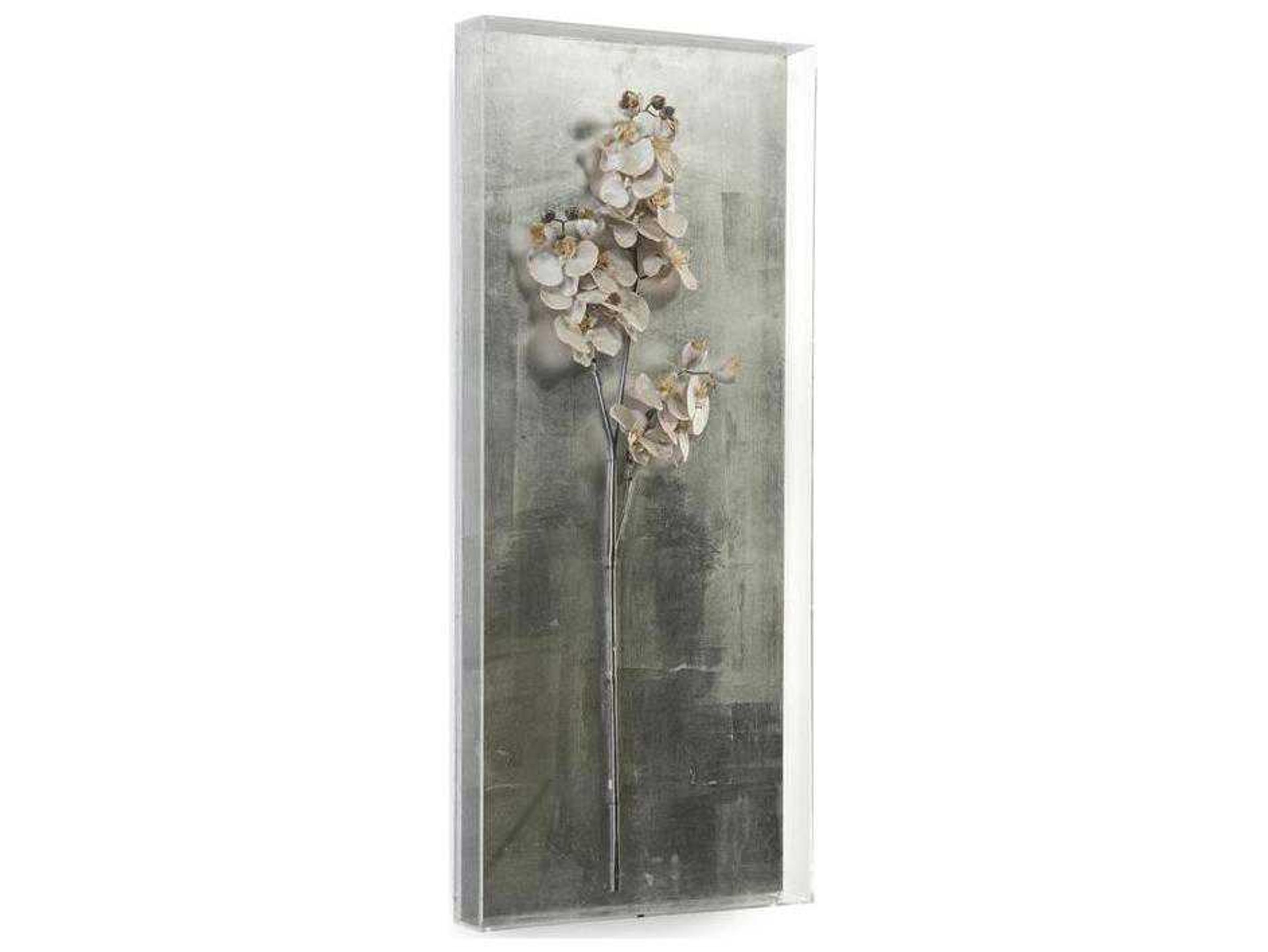 John Richard Silver Orchid-I Wall Art