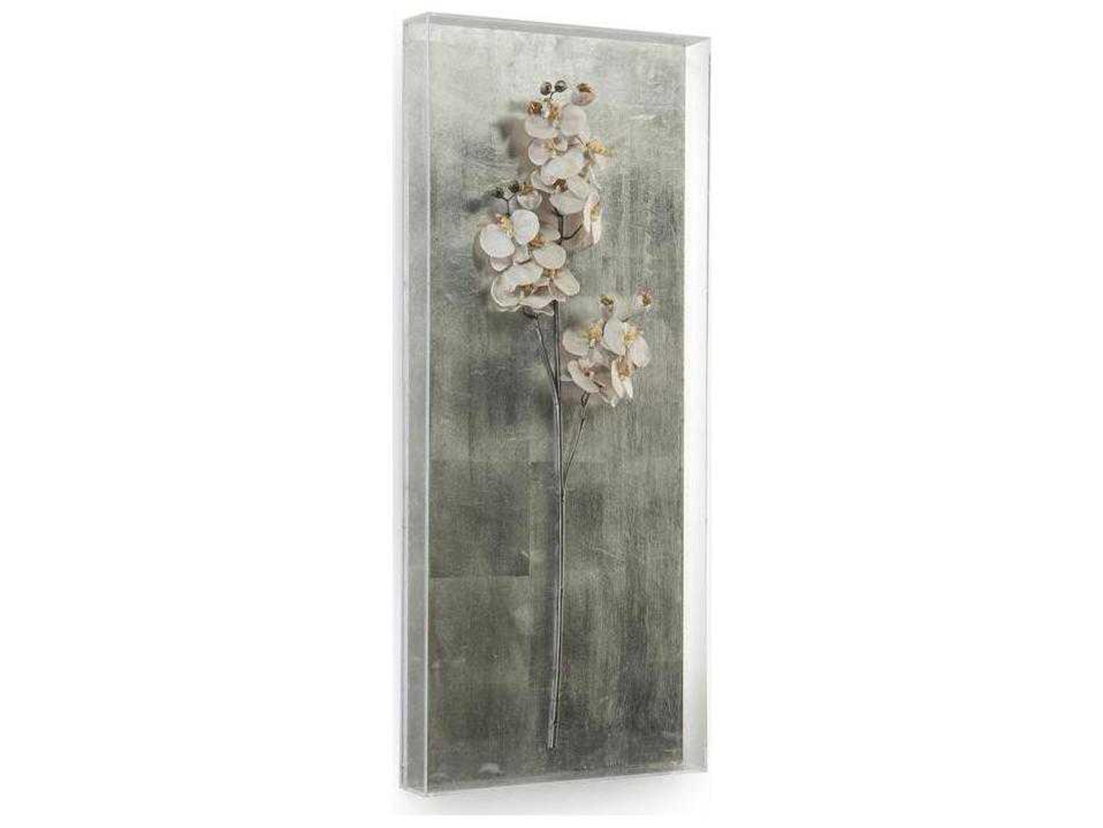 John Richard Silver Orchid-II Wall Art