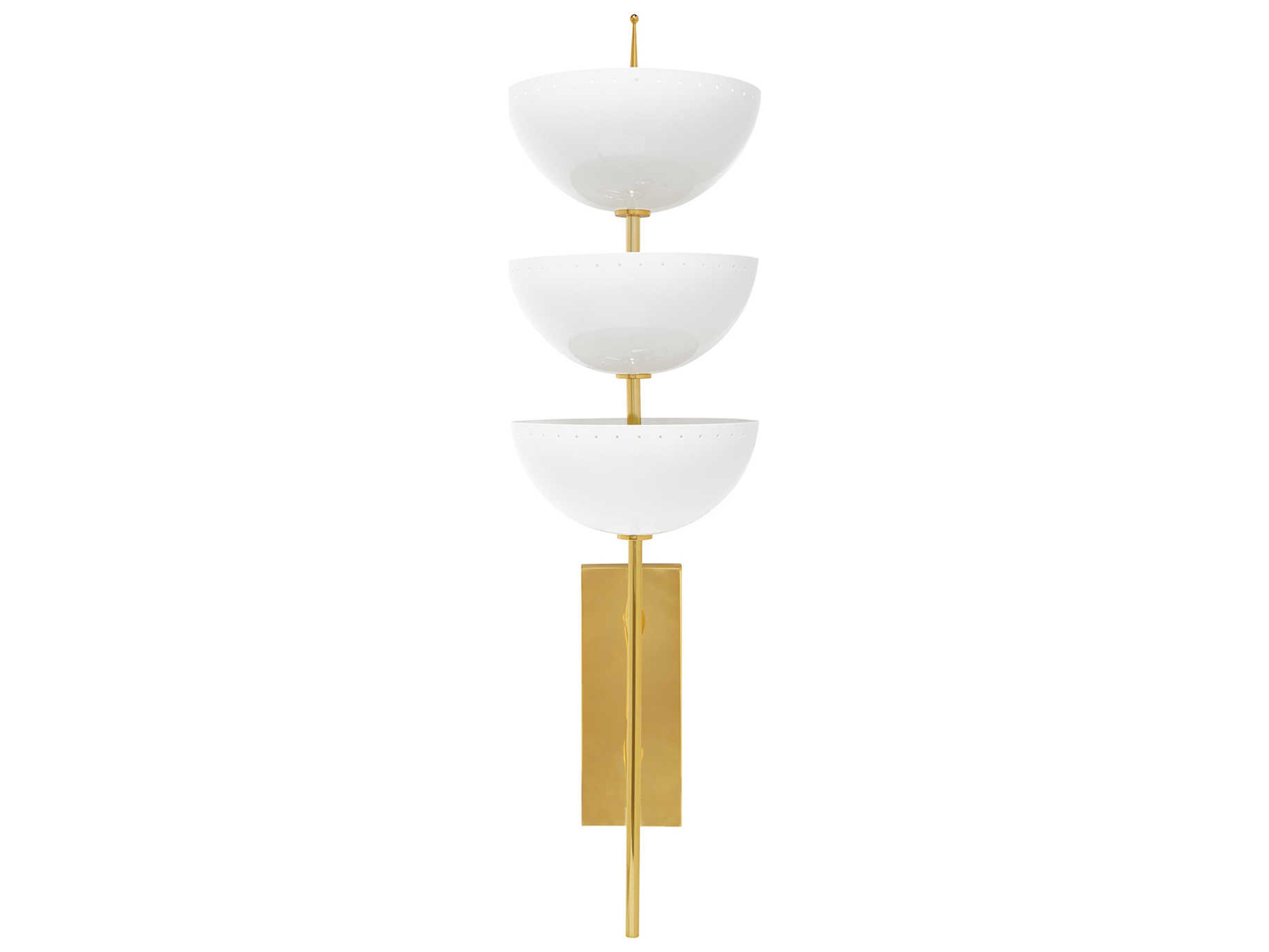 Jonathan Adler Lisbon Ivory White Wall Sconce