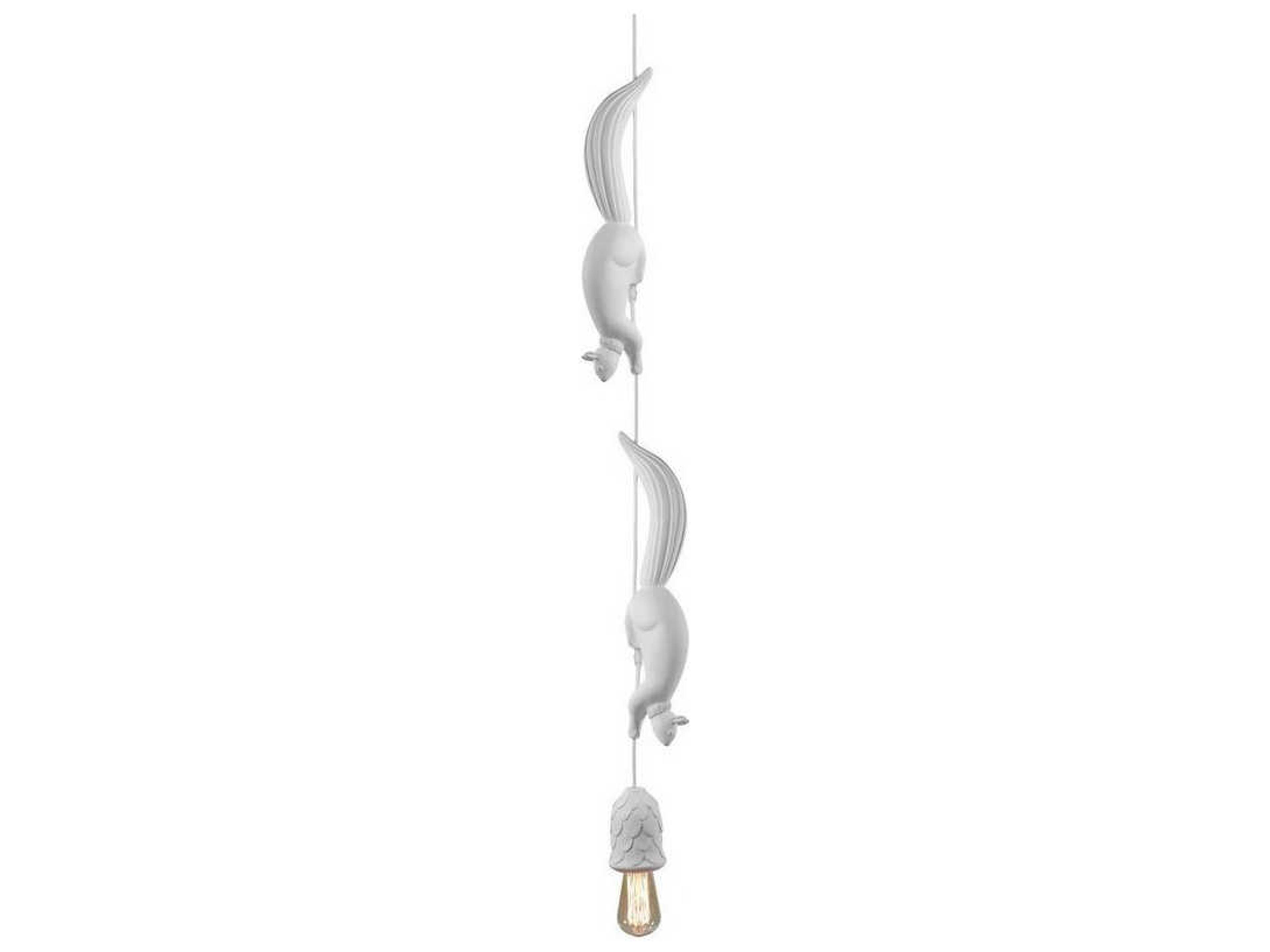 Karman Sherwood E Robin 1-Light Matt White LED Mini Pendant