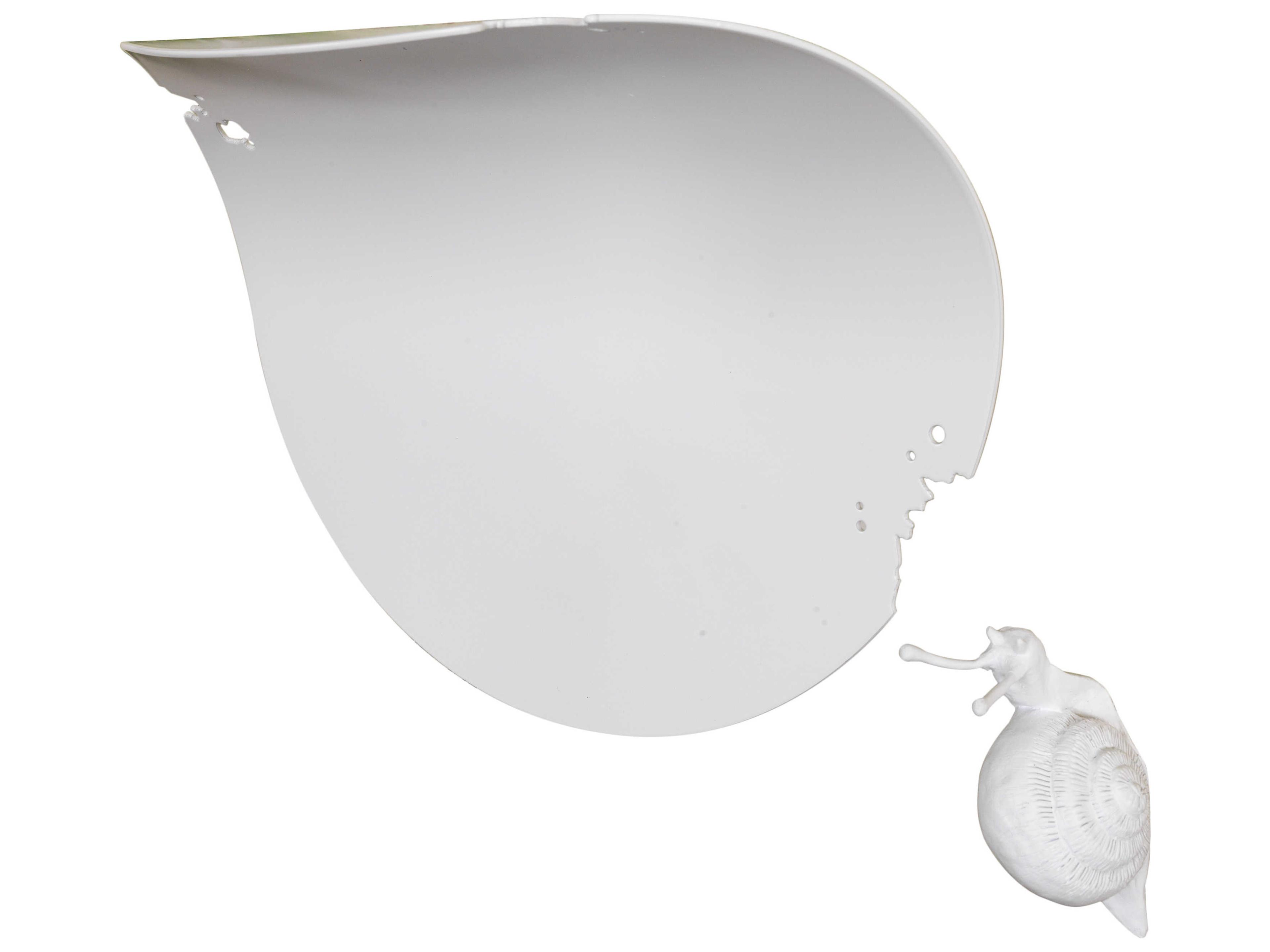 Karman Va Lentina White LED Wall Sconce