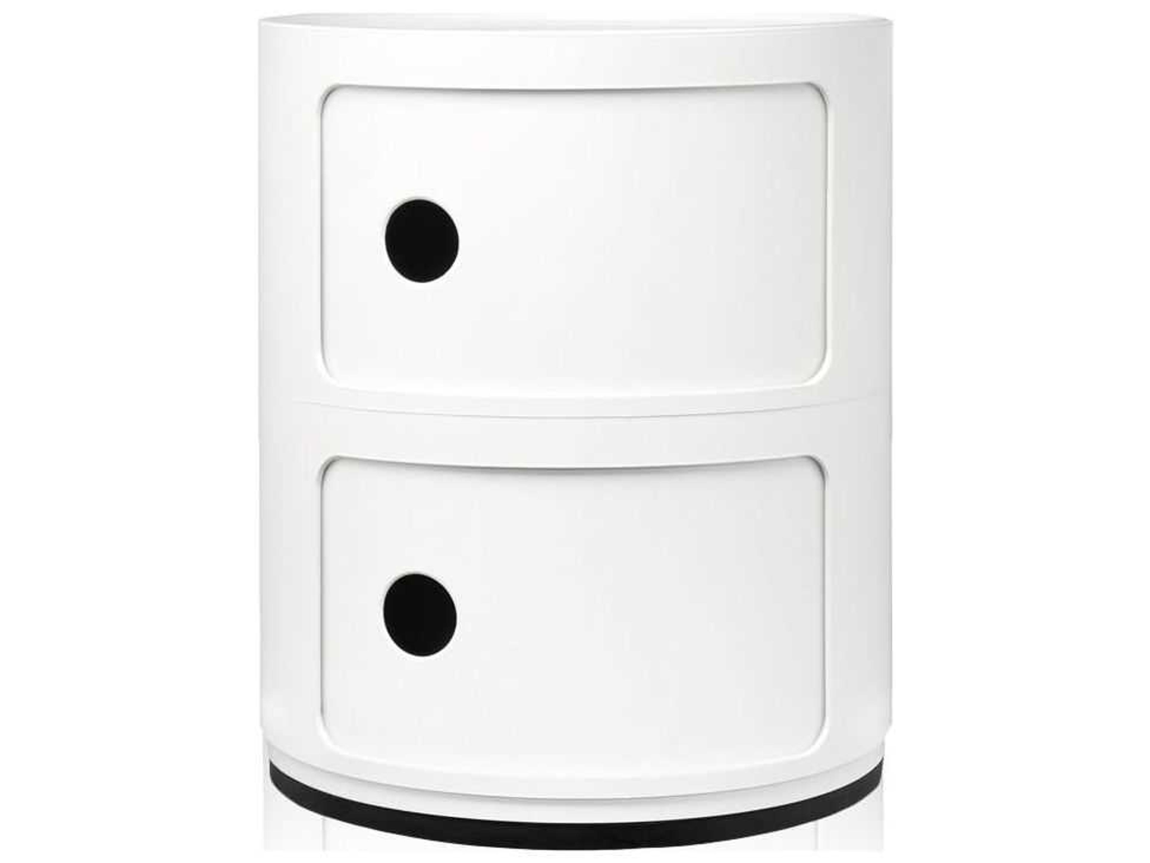 Kartell Componibili White File Cabinet