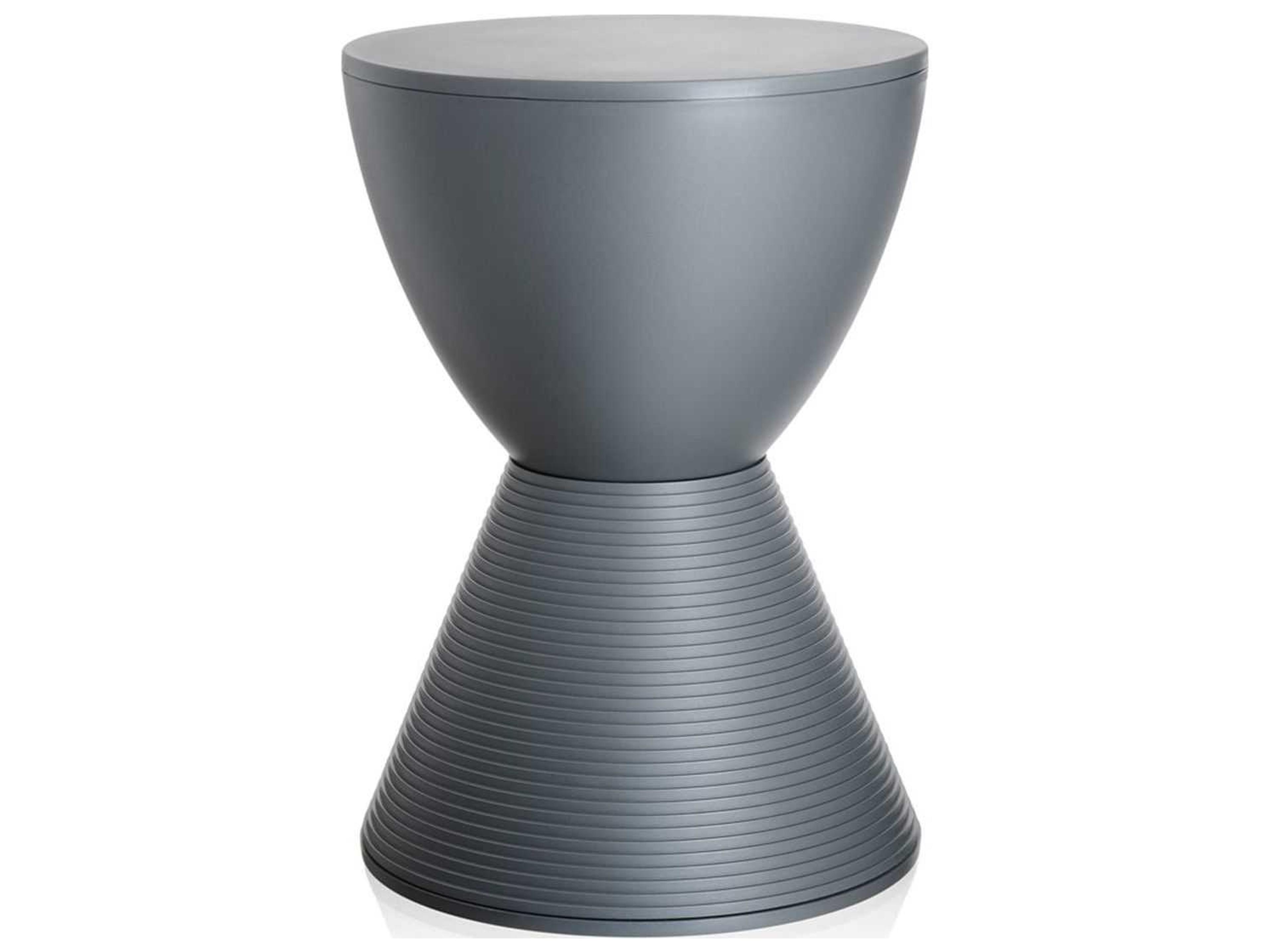 Kartell Prince Aha Pigeon Gray Accent Stool