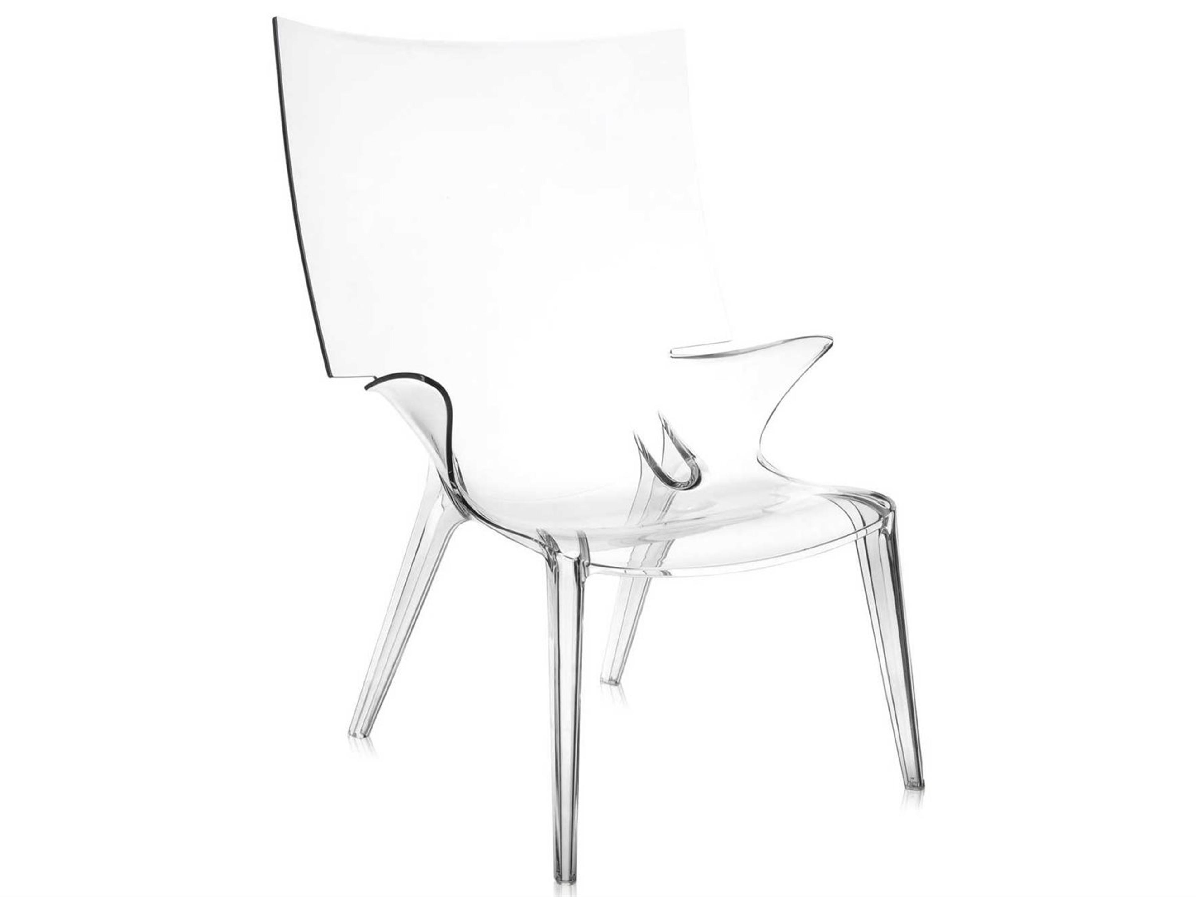 Kartell Uncle Jim Clear Accent Chair