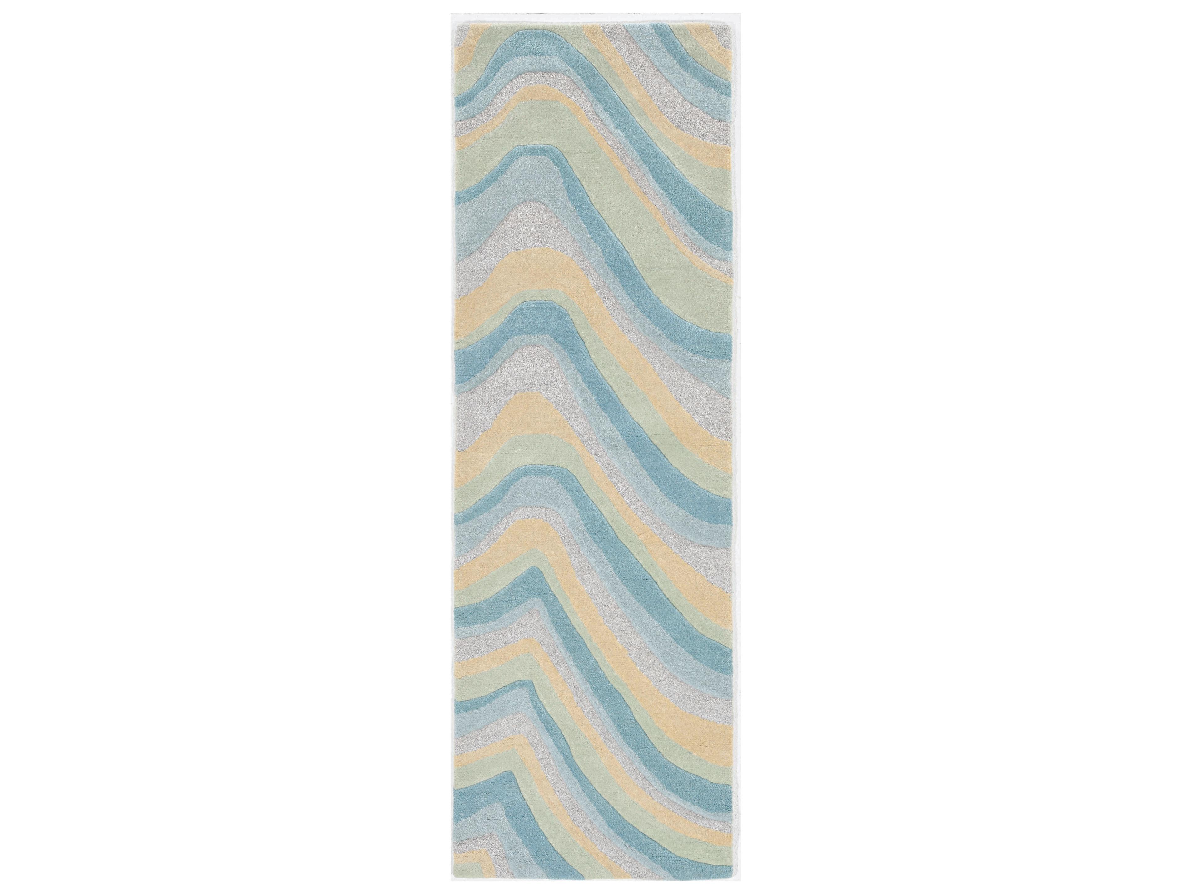 KAS Eternity Abstract Runner Area Rug