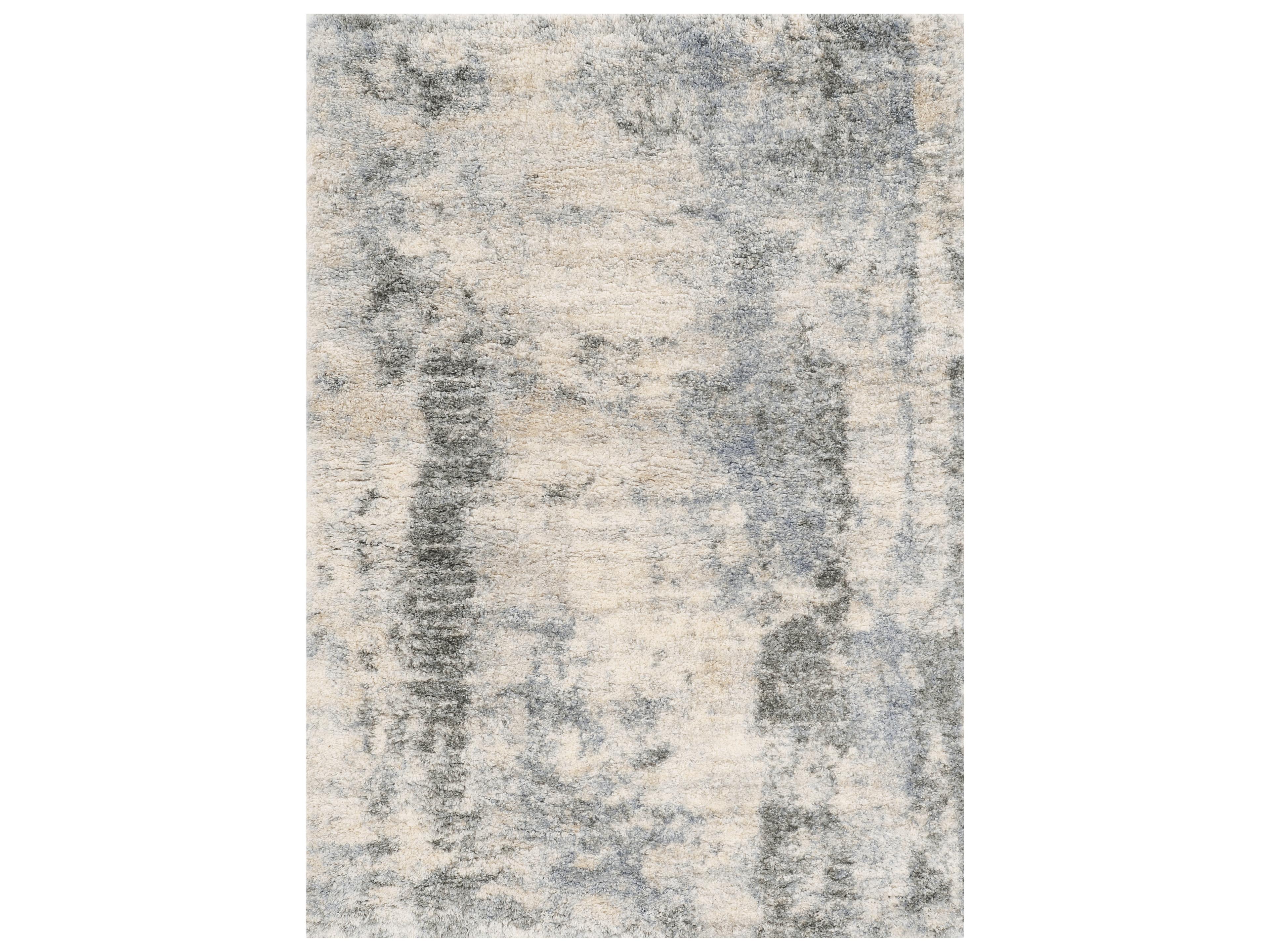 KAS Merino Shag Abstract Area Rug