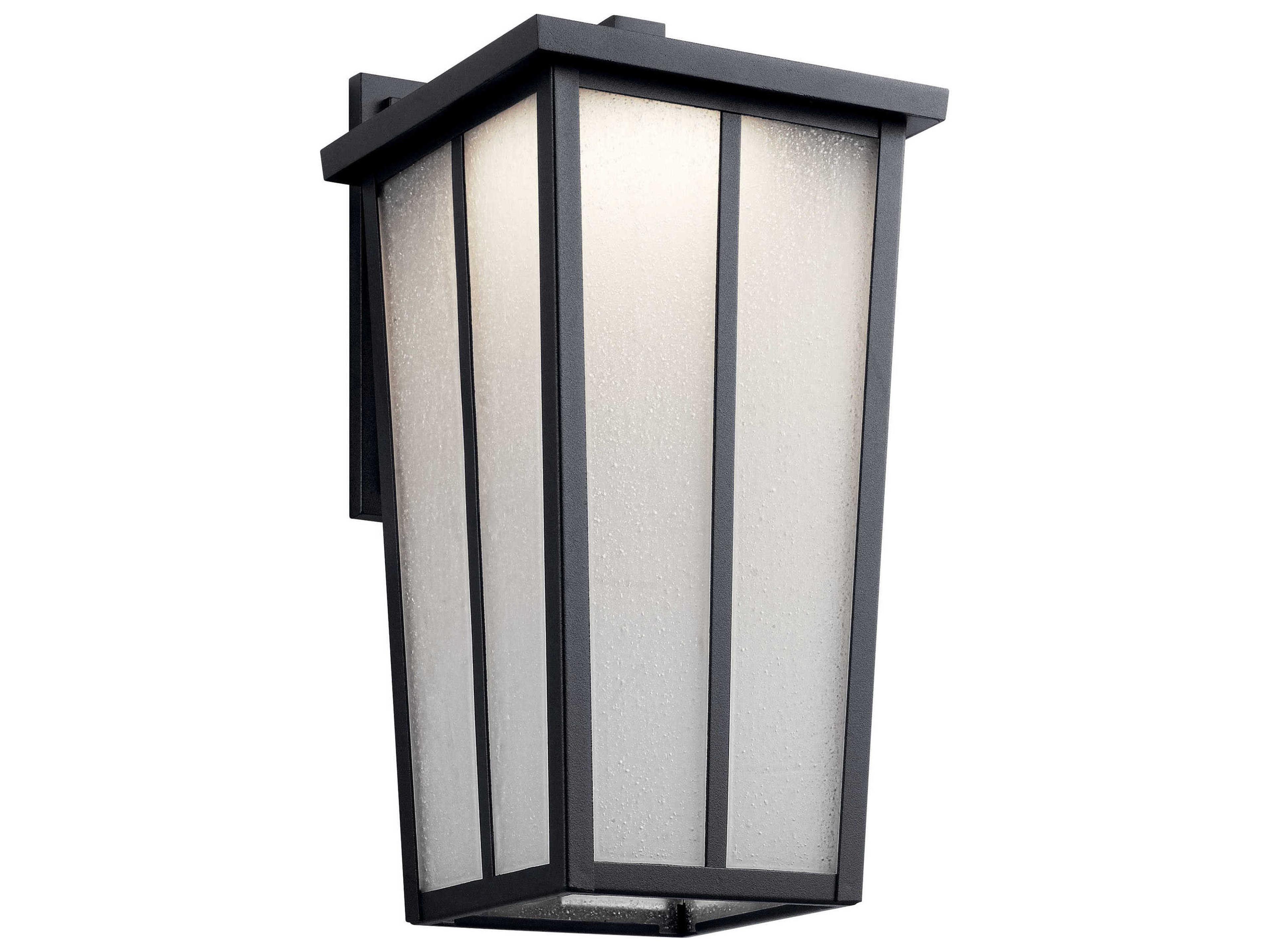 Amber Valley 1 - Light Glass LED Outdoor Wall Light