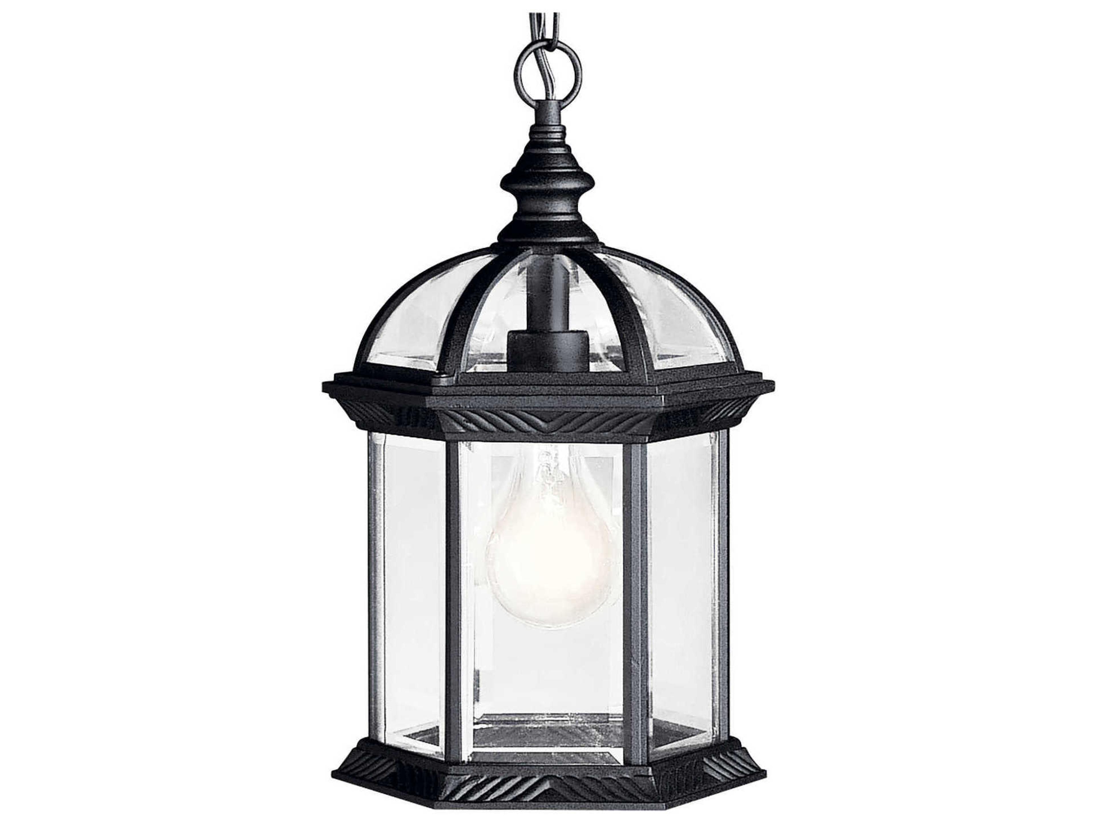 Kichler Barrie 1 - Light Glass Outdoor Hanging Light